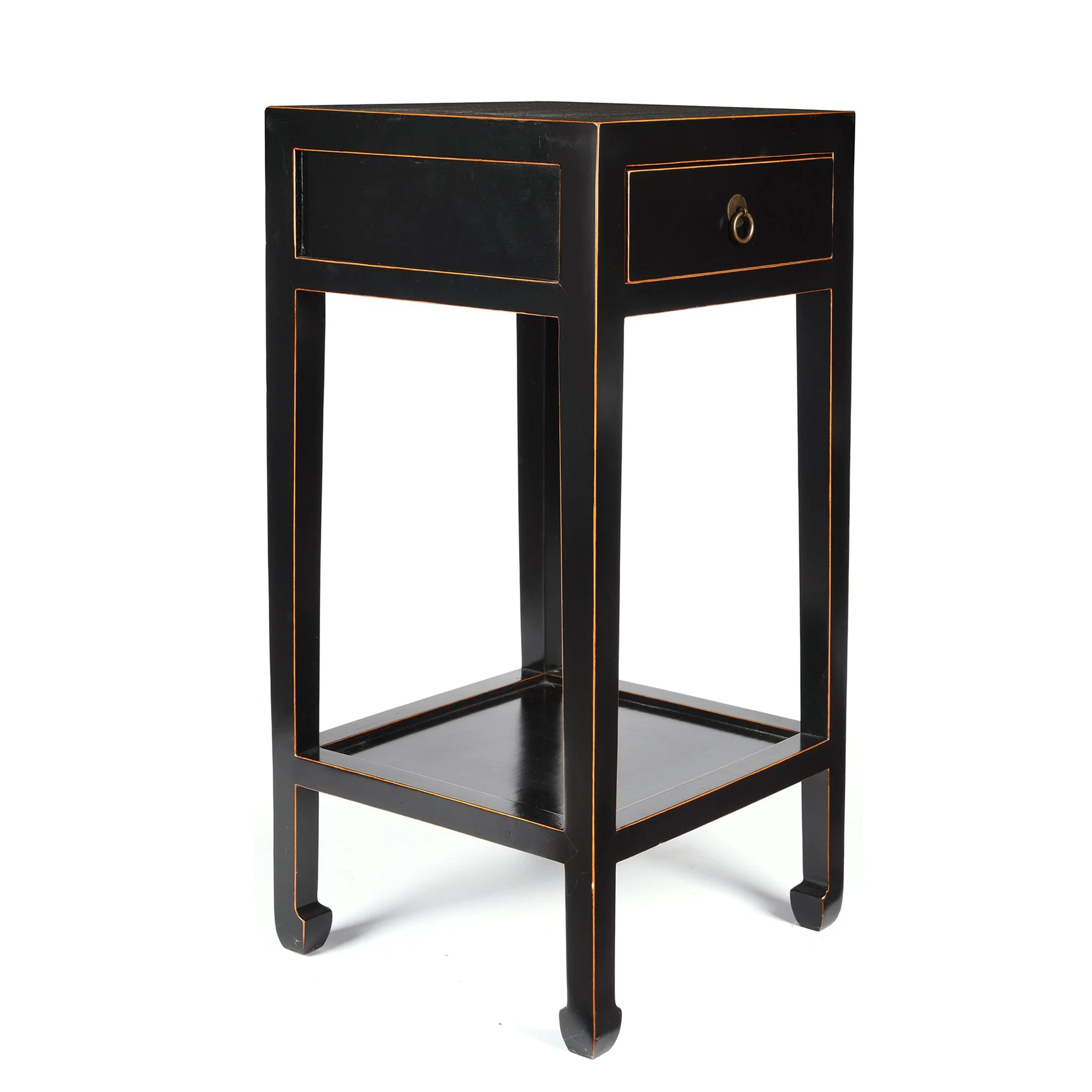 Black Lacquer Tea Table - Image 2