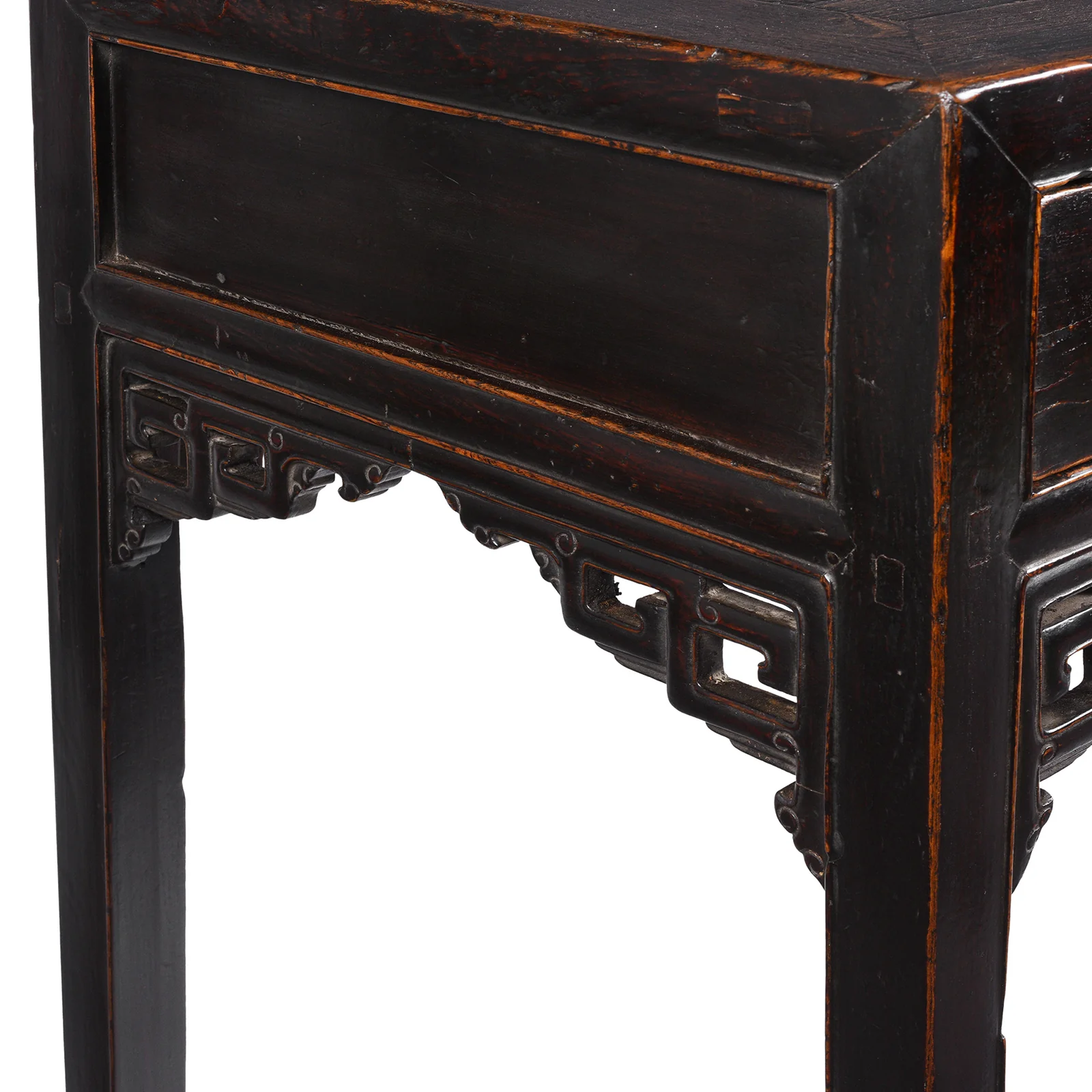Black Lacquer 3 Drawer Desk From Shanxi - 19th Century - Image 7