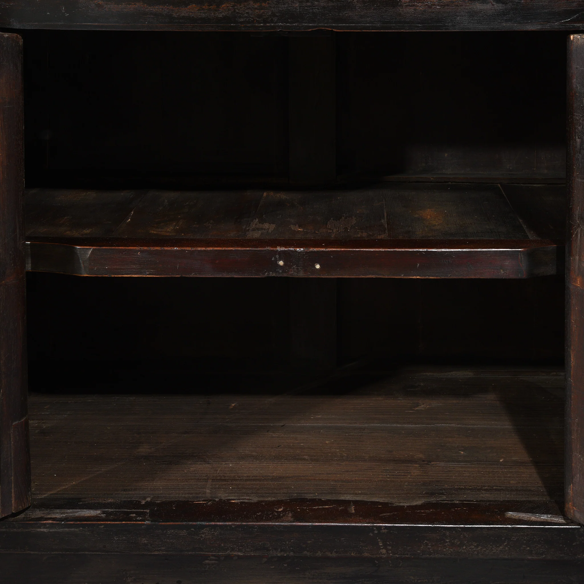 Black Lacquer Kitchen Cabinet From Tianjin - 19thC - Image 7