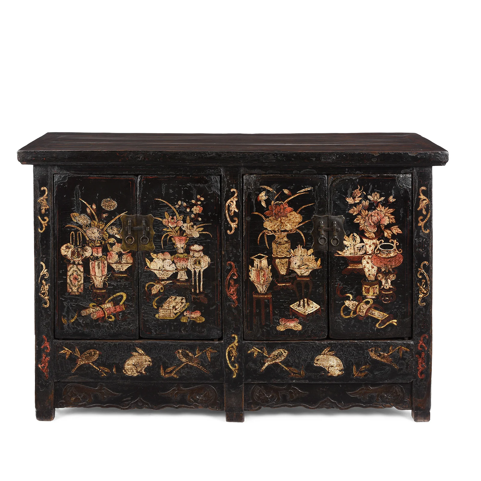 Black Lacquer Sideboard From Shanxi - Early 19th Century - Image 2