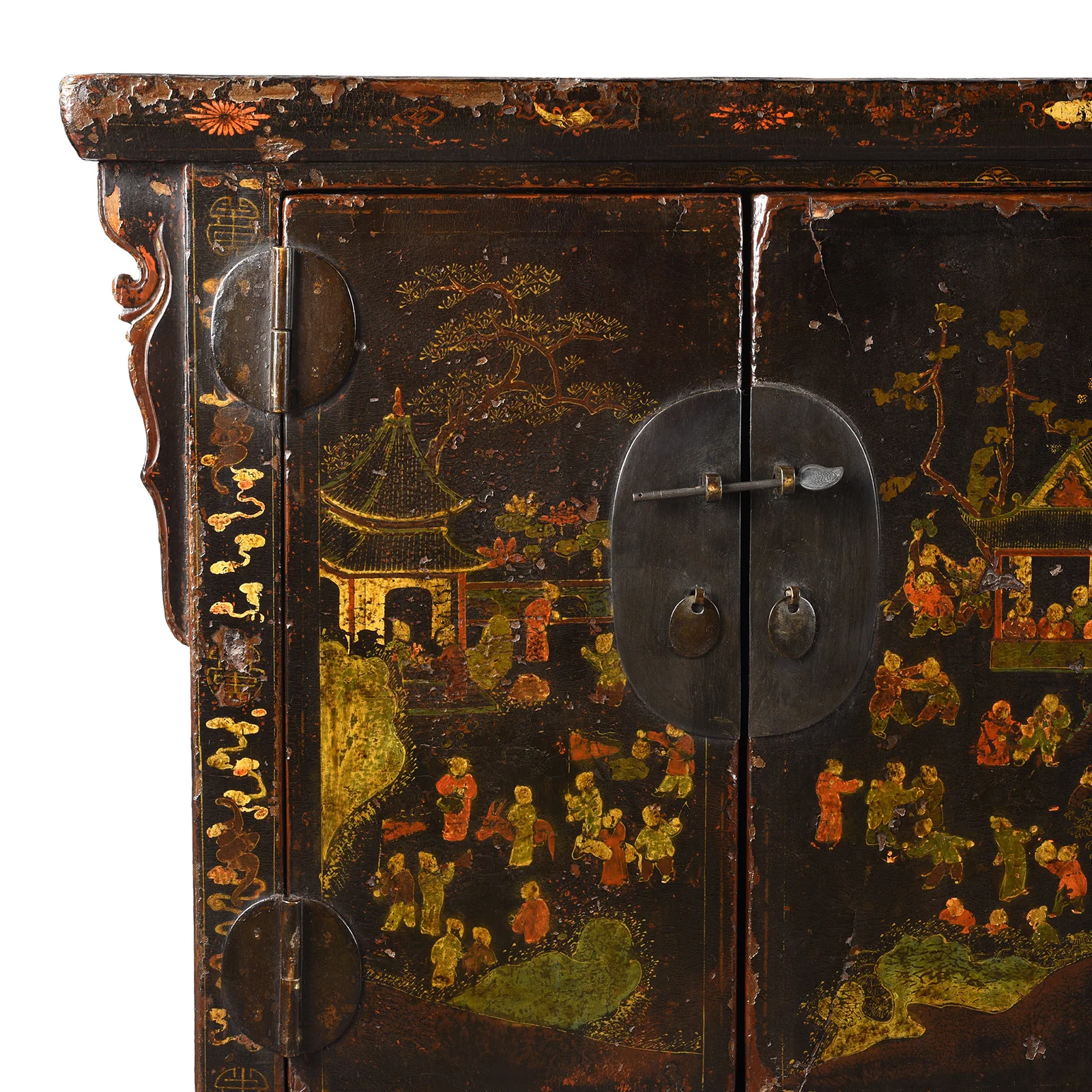 Black Lacquer Sideboard From Shanxi - Early 18th Century - Image 3