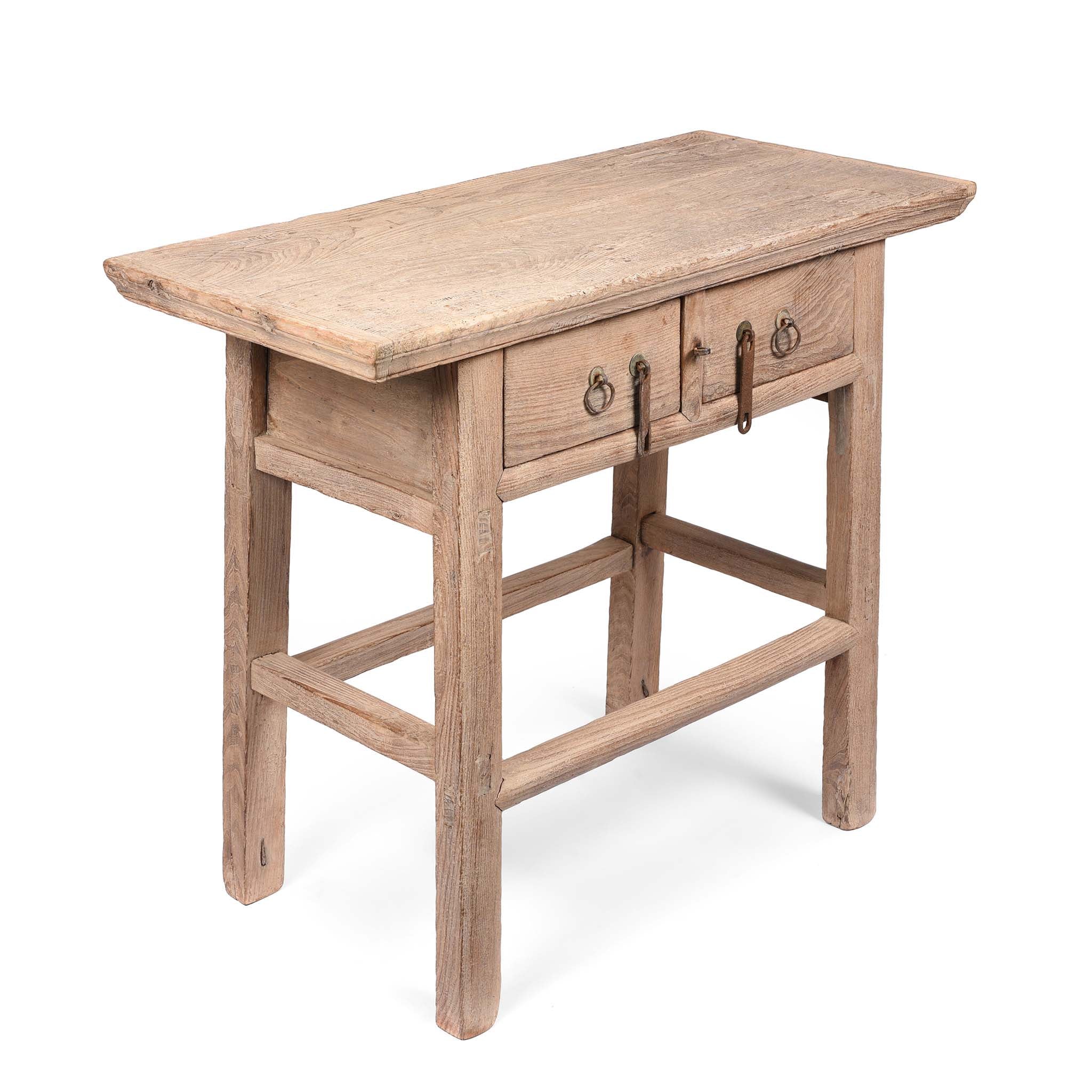 Bleached Elm Wine Table From Henan - 19thC - Image 6