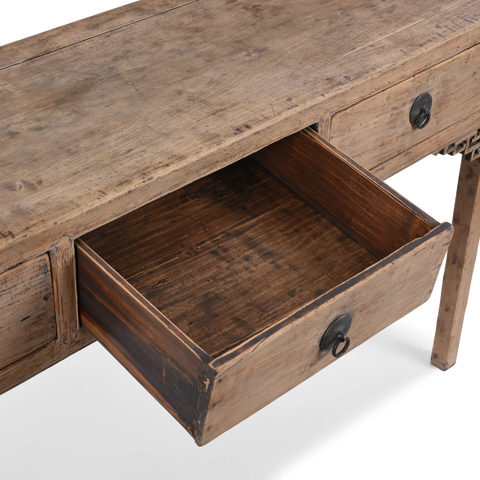 Bleached Console Table From Shanxi - 19th Century - Image 5