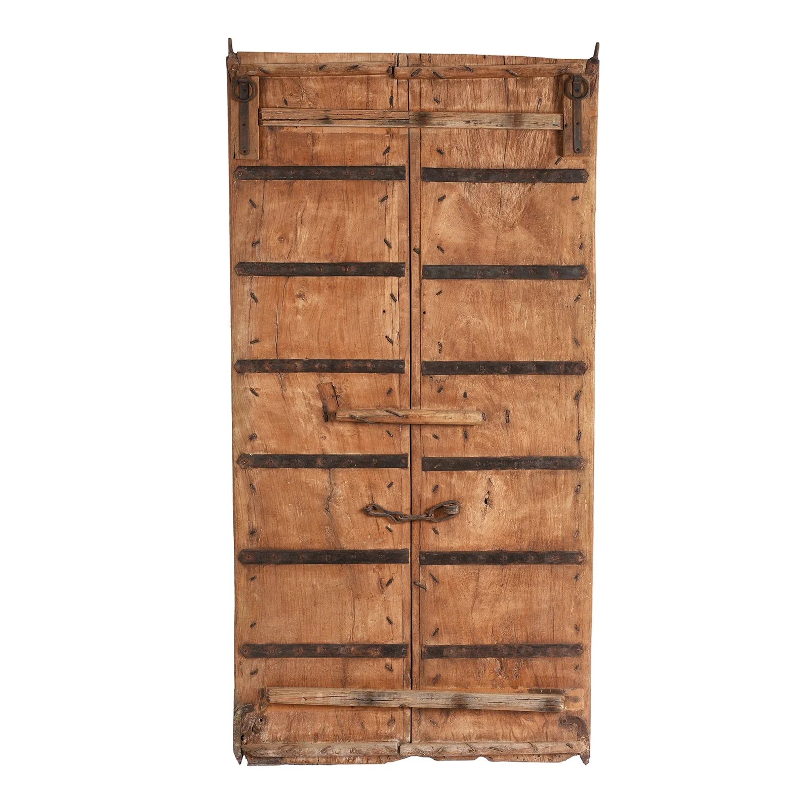 Carved Bleached Doors From Bikaner - 19th Century - Image 8