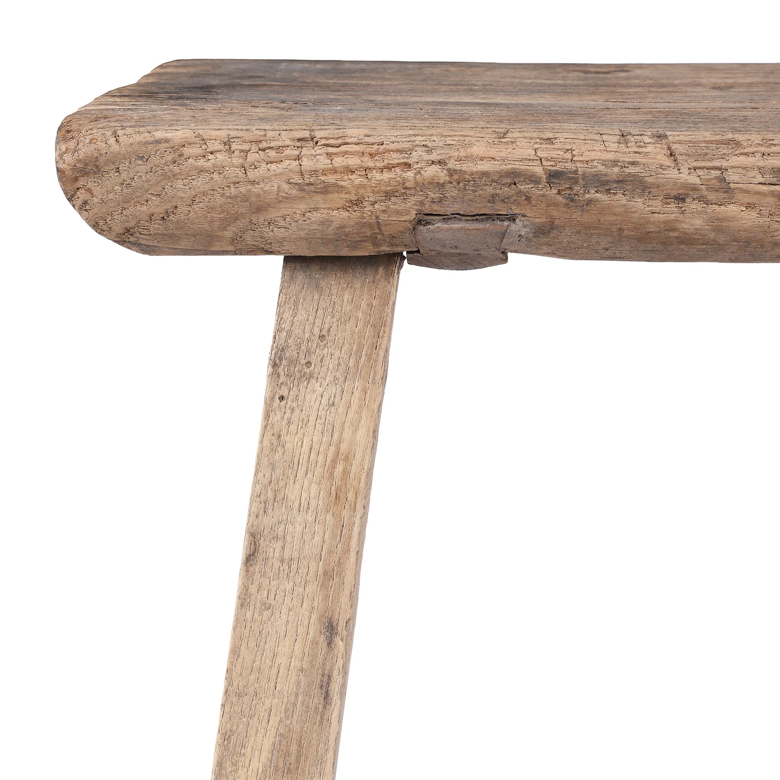 Elm Farmers Milking Stool From Shanxi - 19th Century - Image 2