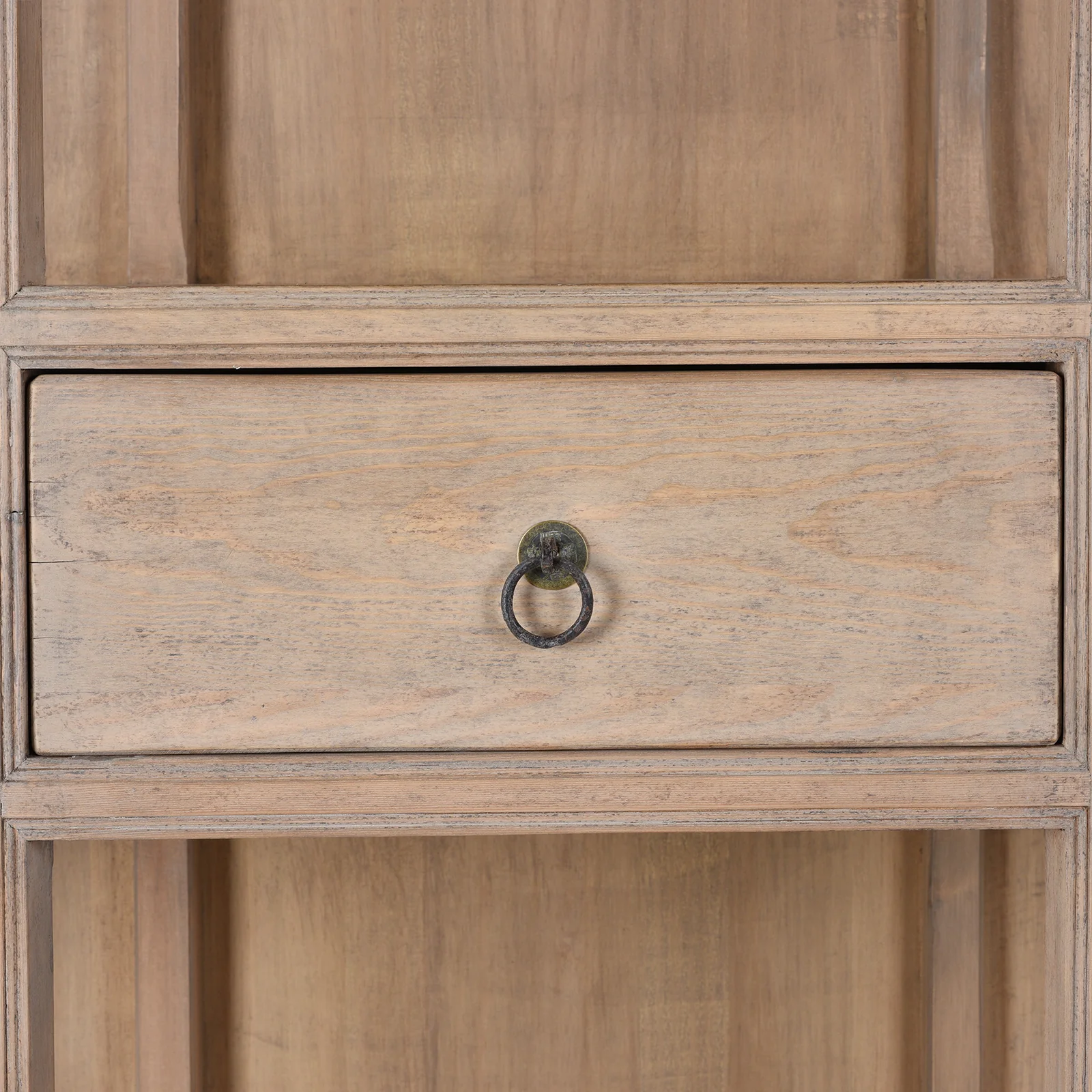Bleached Shelving Unit Made From Old Pine - Image 6
