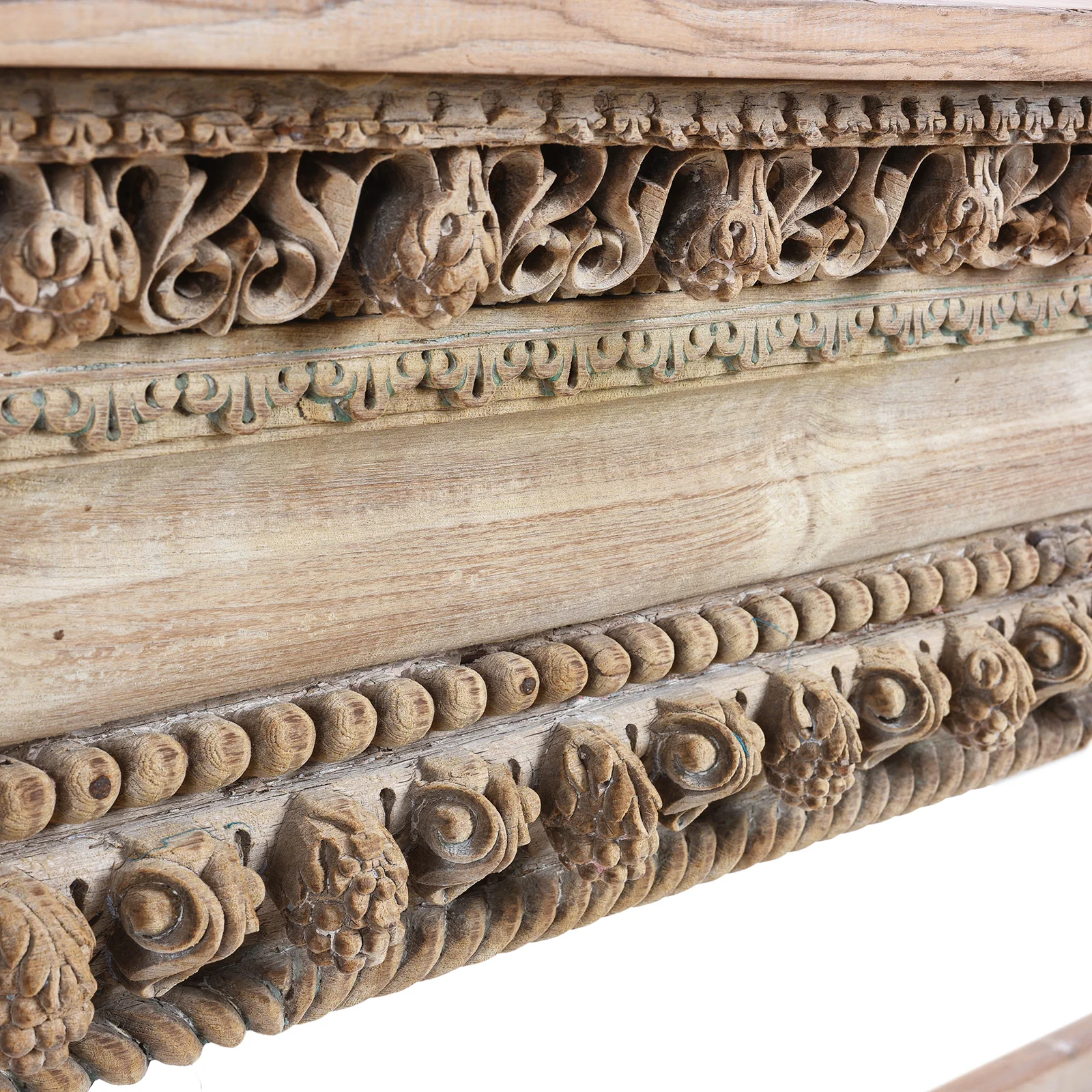 Reclaimed Bleached Long Console Table - Image 6