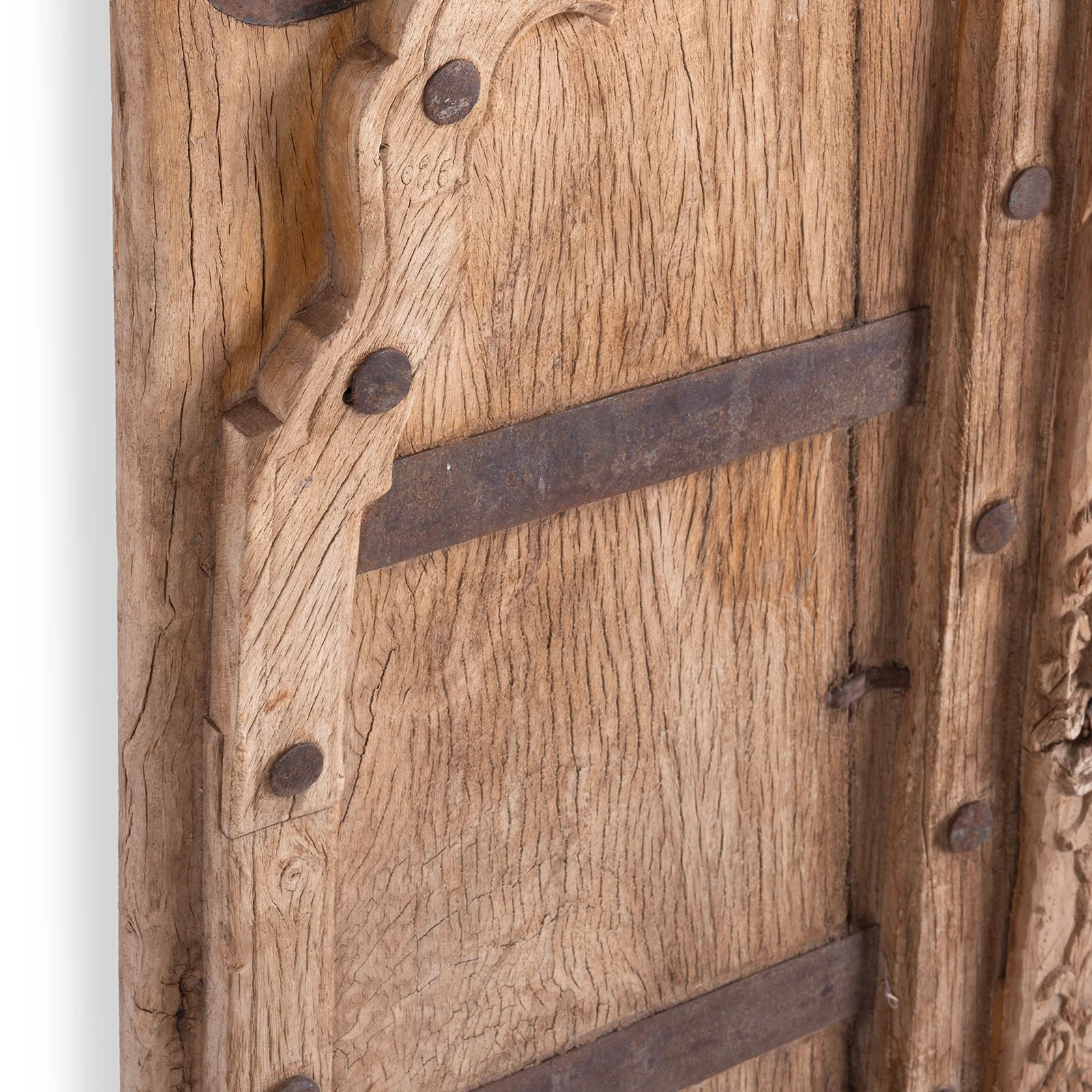 Bleached Window Shutter From Bikaner - 19th Century - Image 5