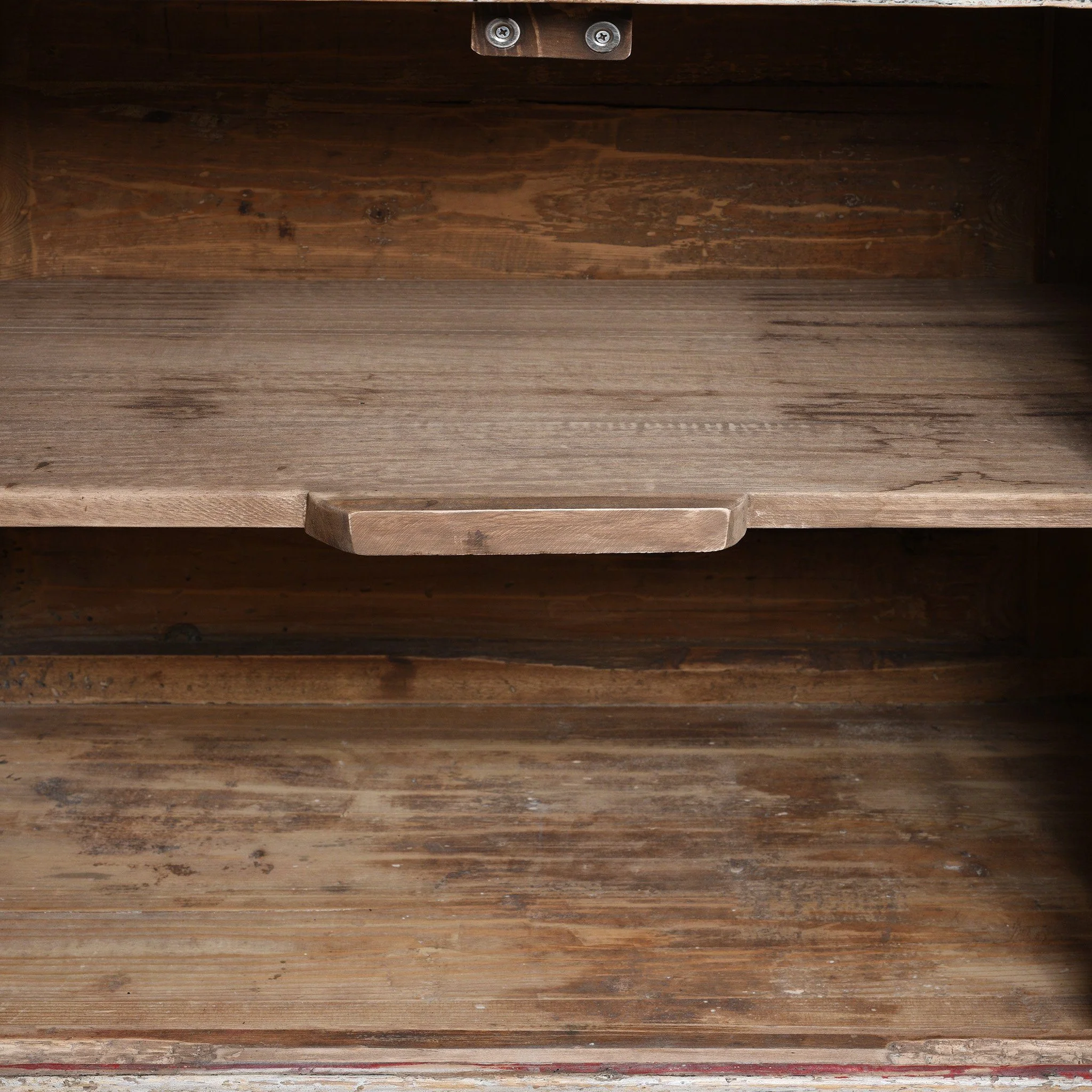 4 Door Painted Mongolian Sideboard - Ca 1920 - Image 5