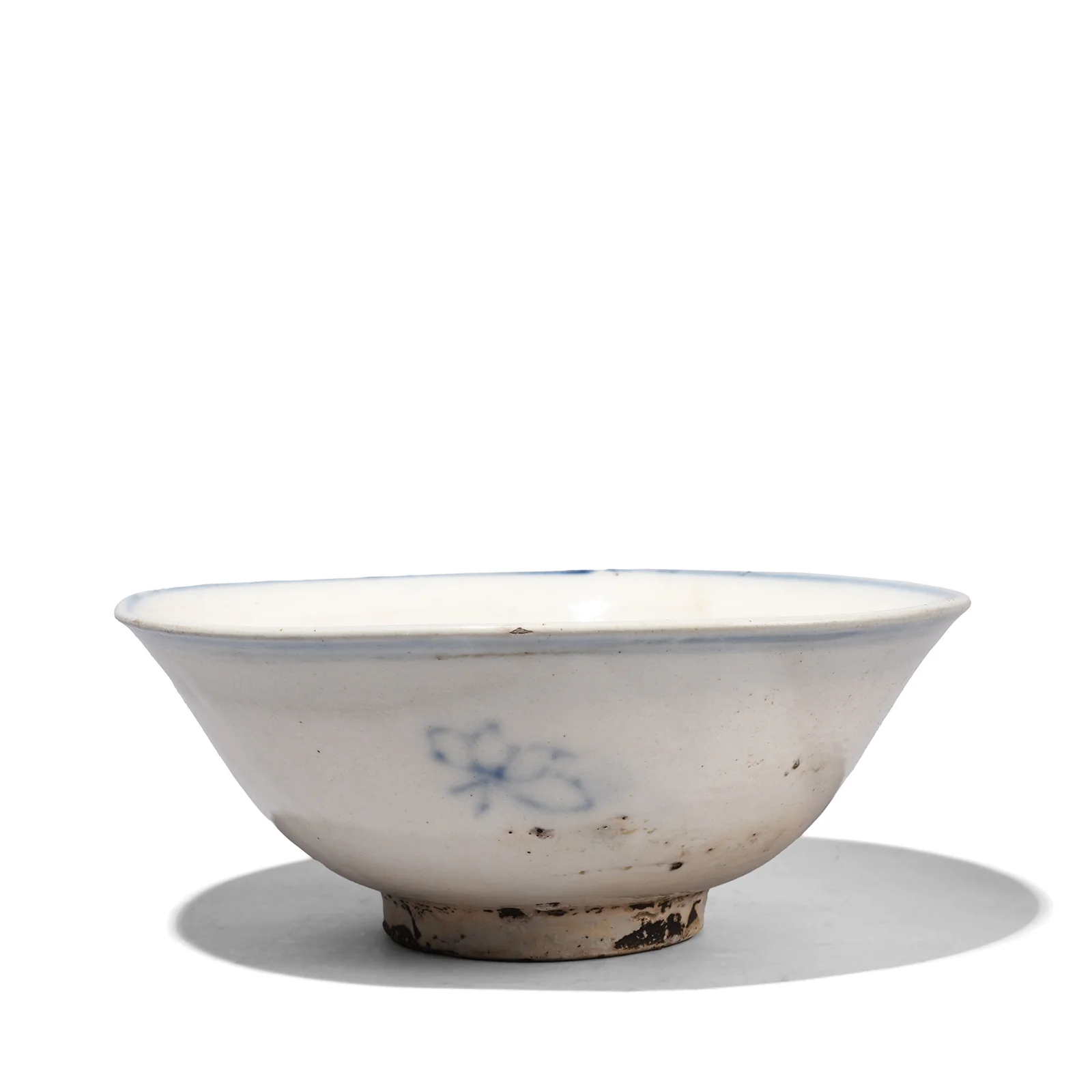 Blue & White Porcelain Bowl - Republic Era - Image 2