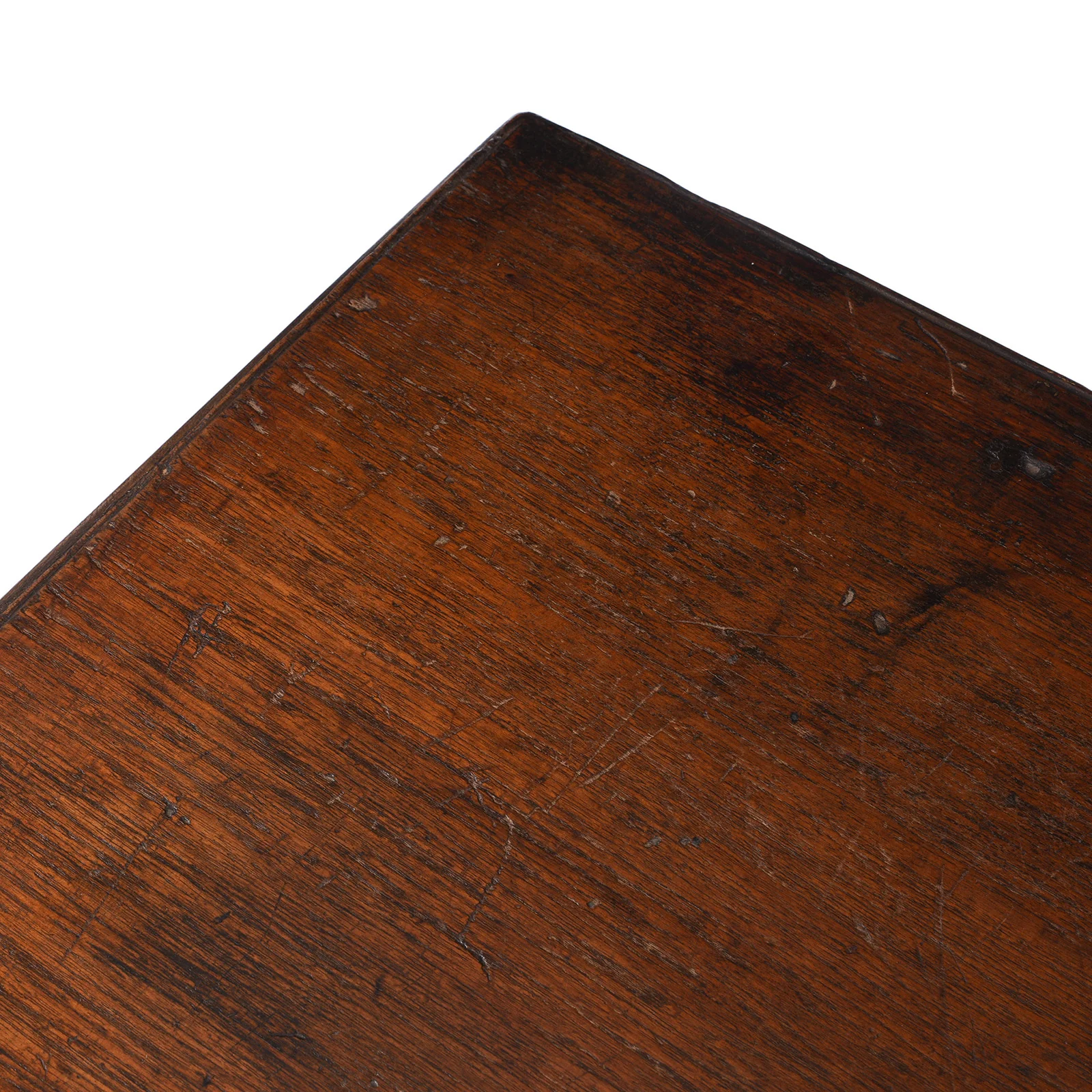 Brass Bound Indian Teak Chest - 19th Century - Image 10