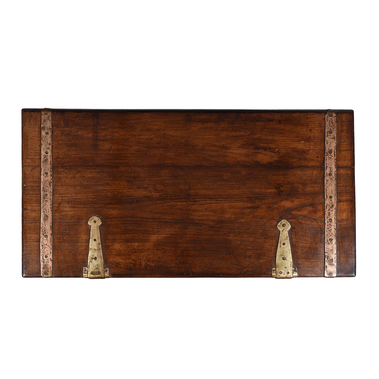 Brass Bound Military Chest From Kutch - 19th Century - Image 10