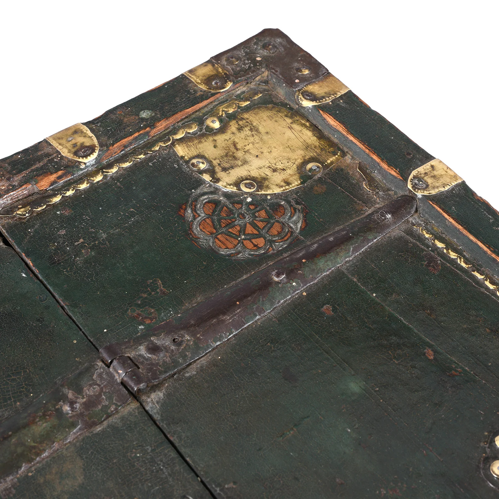Painted Merchants Box From Bikaner - 19th Century - Image 6
