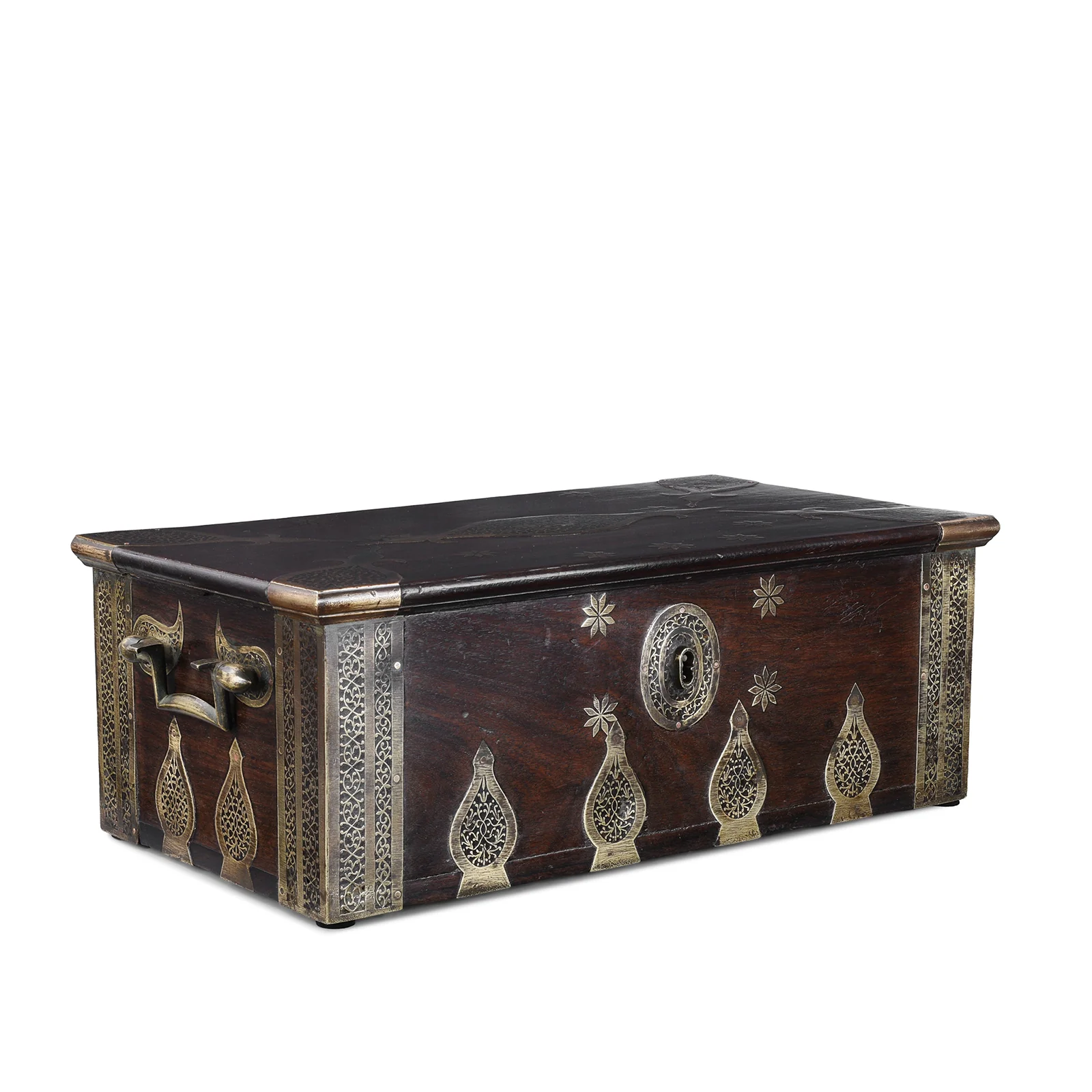 Brass Bound Rosewood Malabar Box - Early 19th Century - Image 2