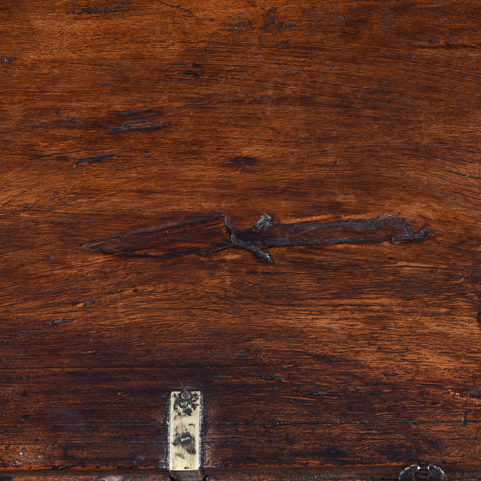 Brass Bound Teak Military Chest Of Drawers - 18th Century - Image 10