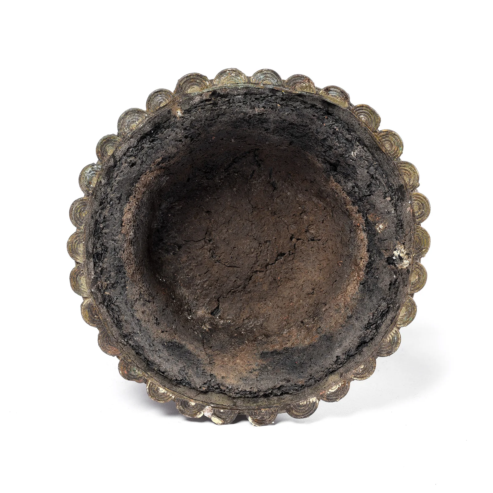Brass Dhokra Tree Of Life Oil Lamp From Chhattisgarh - Ca 1900 - Image 12