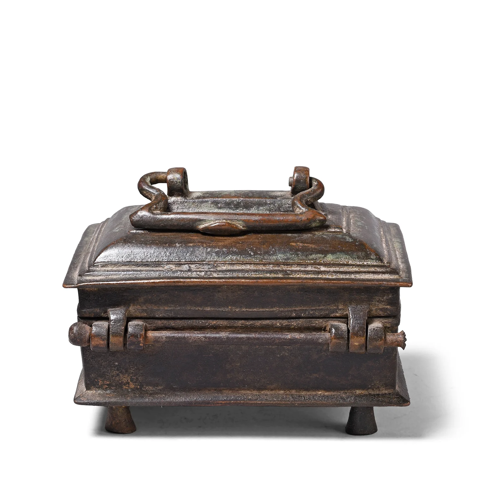 Brass Dhokra Work Money Box From Orissa - 19th Century - Image 5