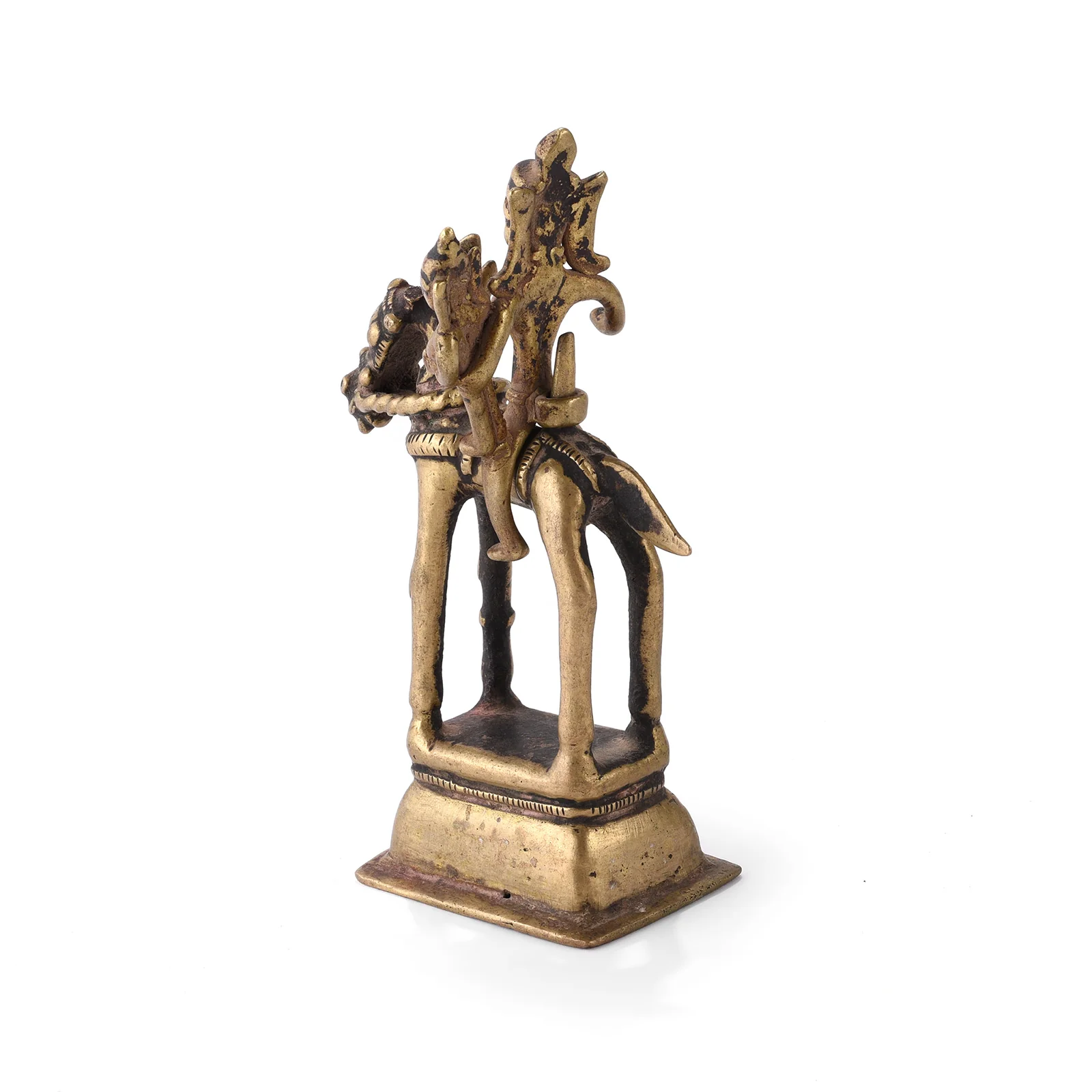 Brass Horse & Khandoba From The Deccan - 19th Century - Image 3