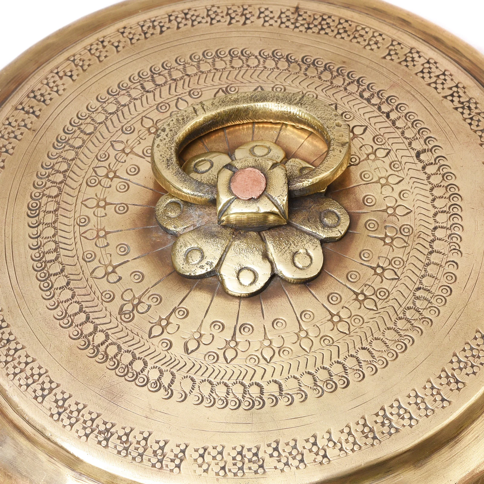Brass Chapati Box - Ca 1900 - Image 5