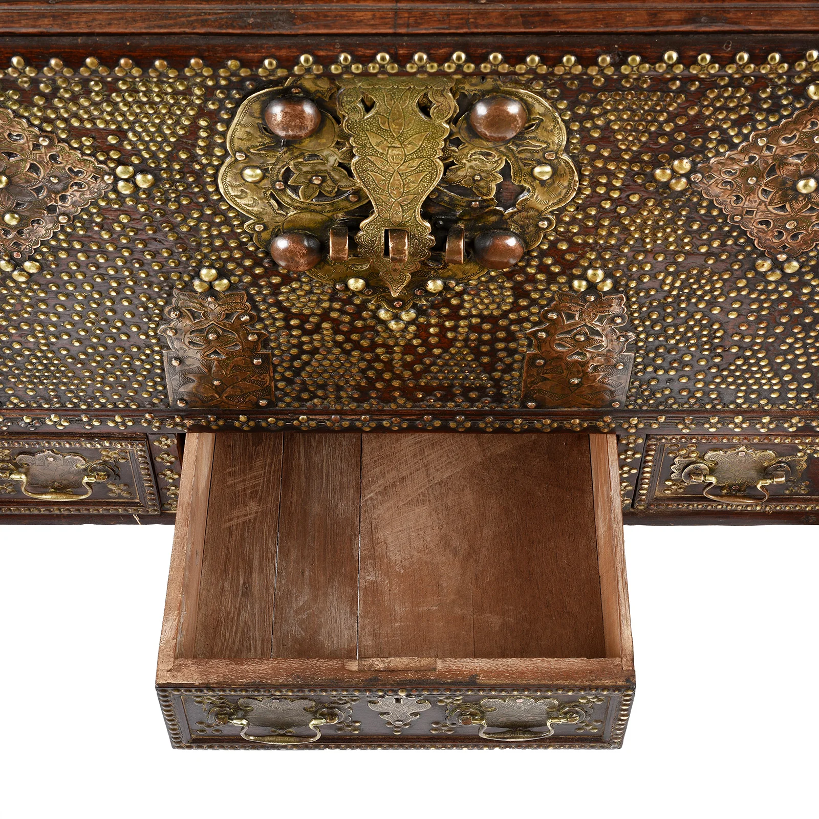 Brass Studded Zanzibar Chest From Surat - Early 19th Century - Image 10