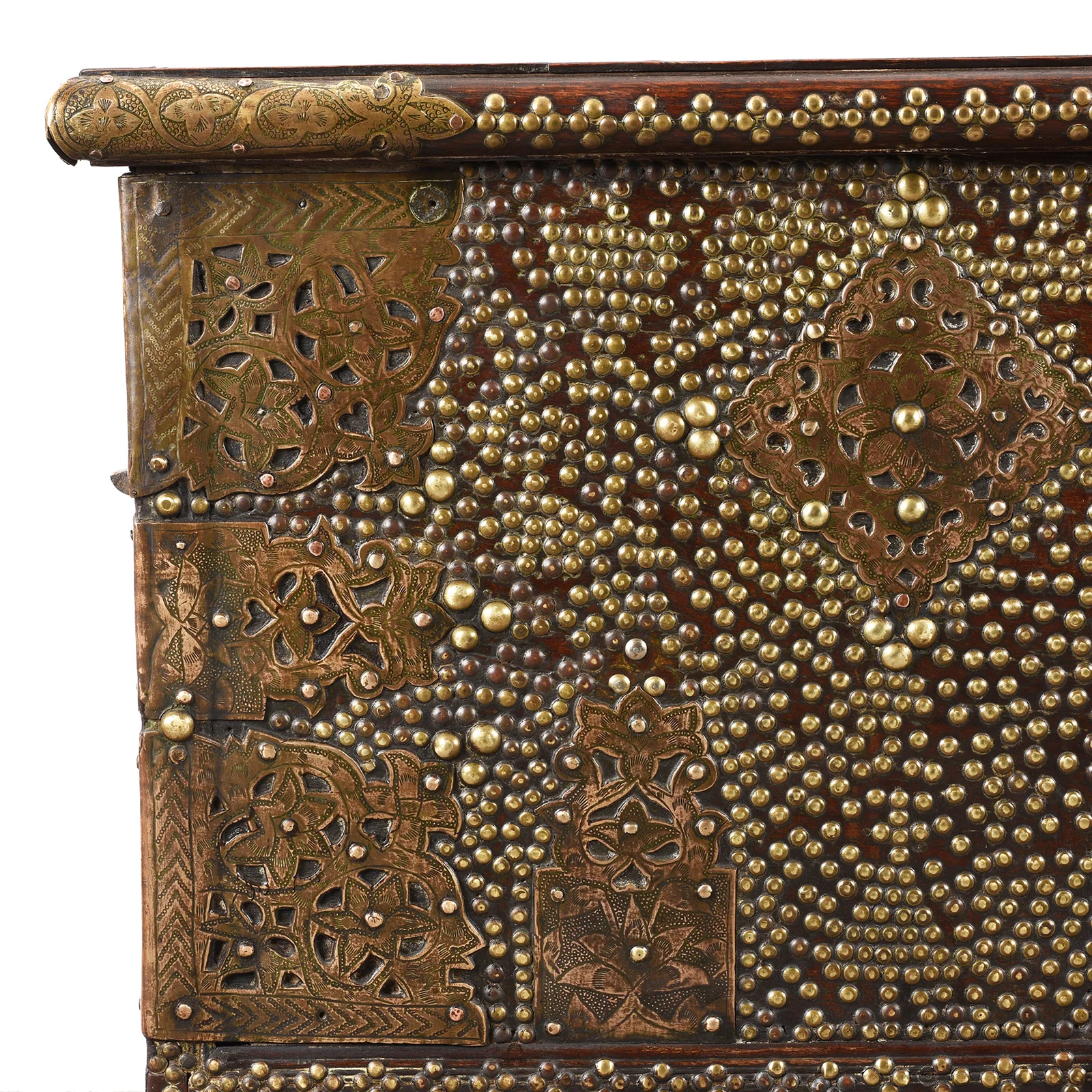 Brass Studded Zanzibar Chest From Surat - Early 19th Century - Image 13