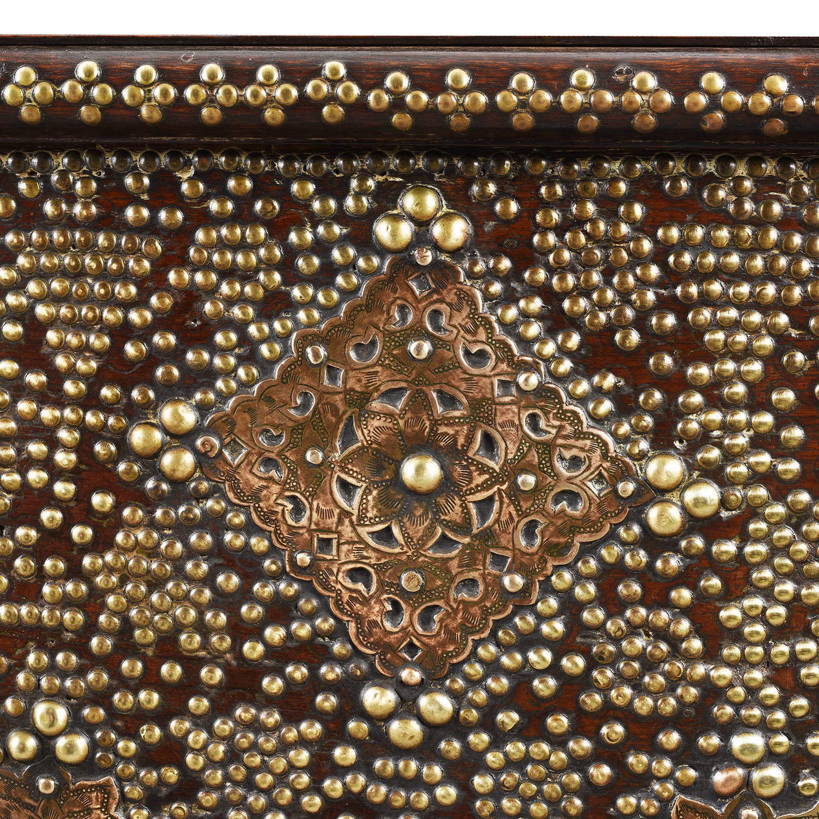 Brass Studded Zanzibar Chest From Surat - Early 19th Century - Image 5