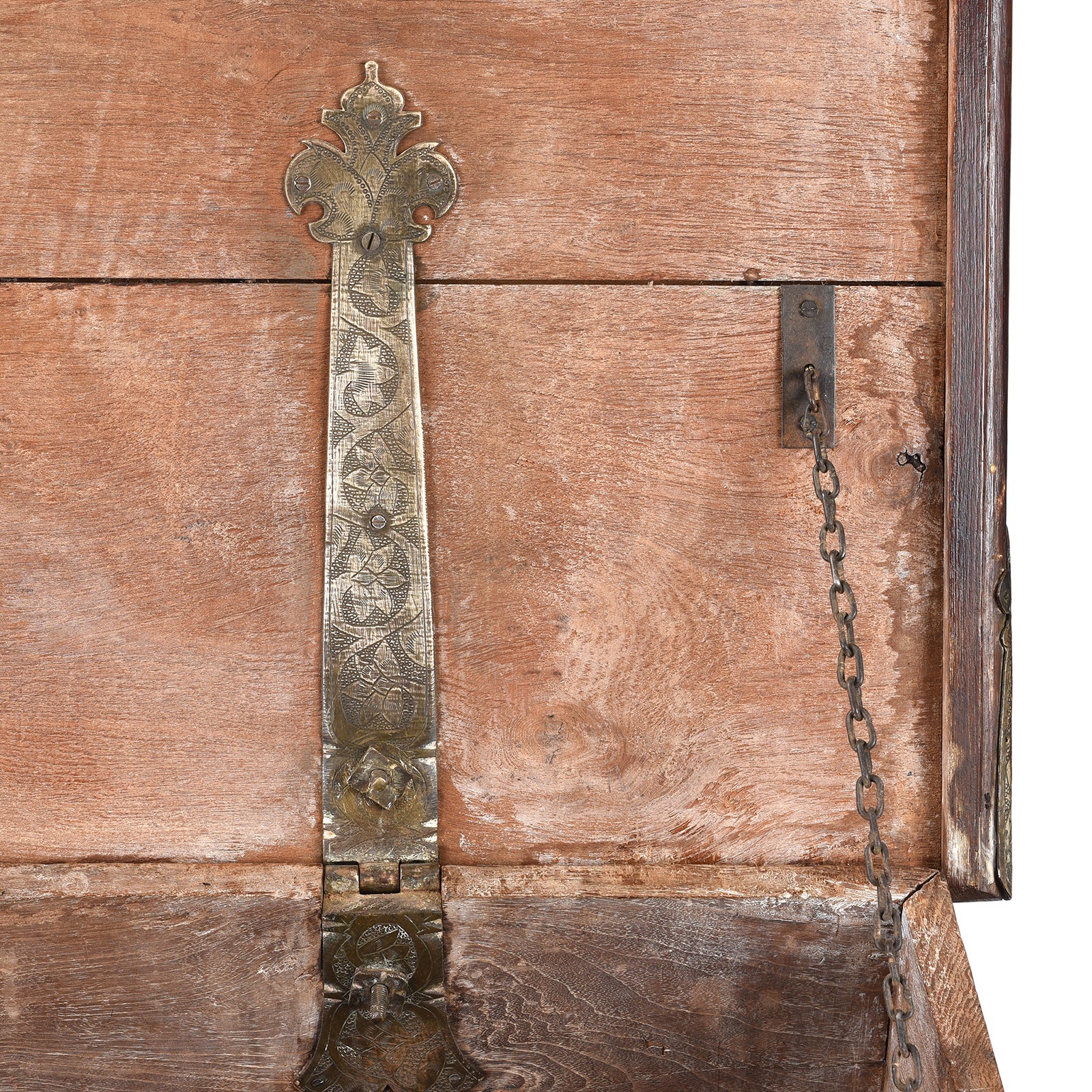 Brass Studded Zanzibar Chest From Surat - Early 19th Century - Image 8