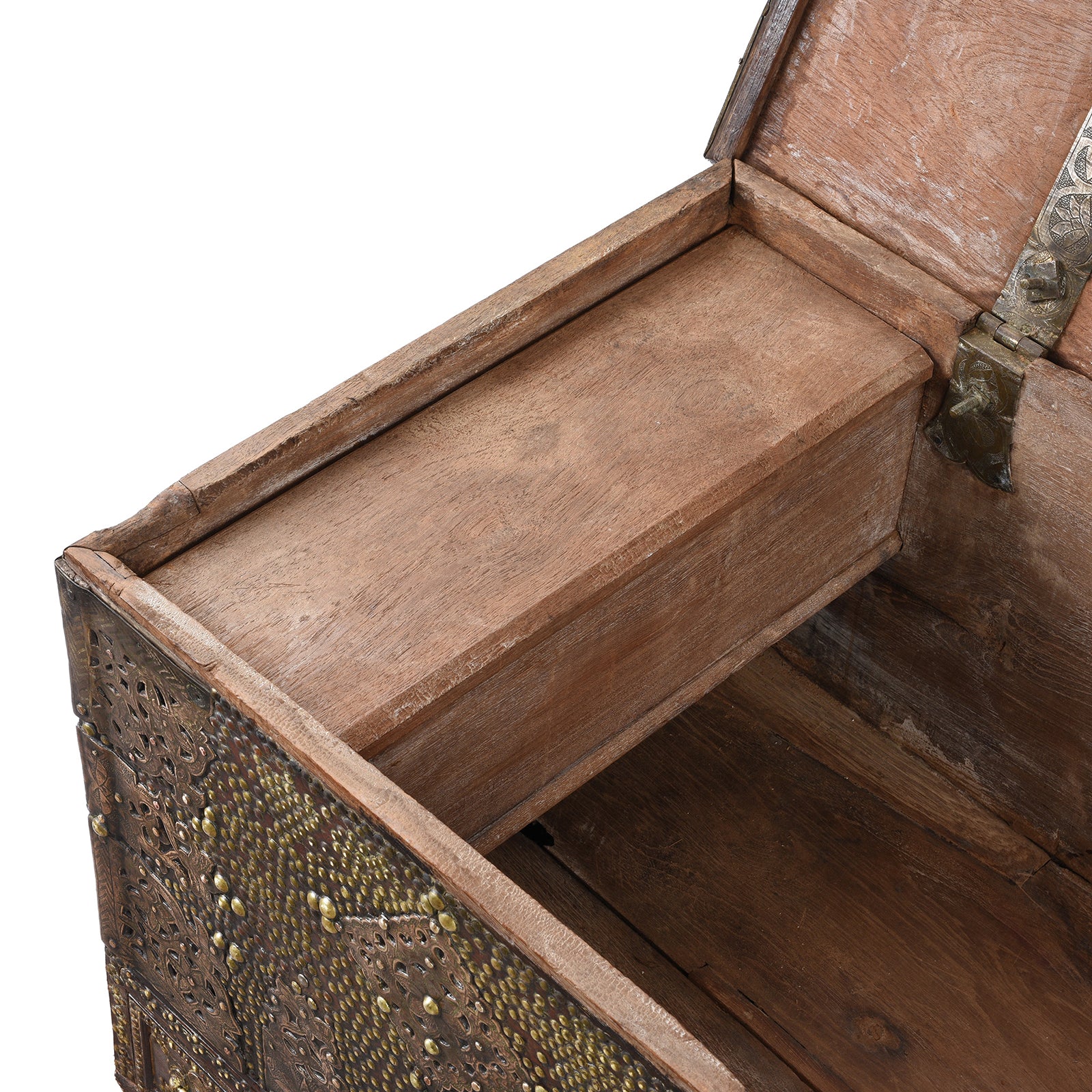 Brass Studded Zanzibar Chest From Surat - Early 19th Century - Image 9