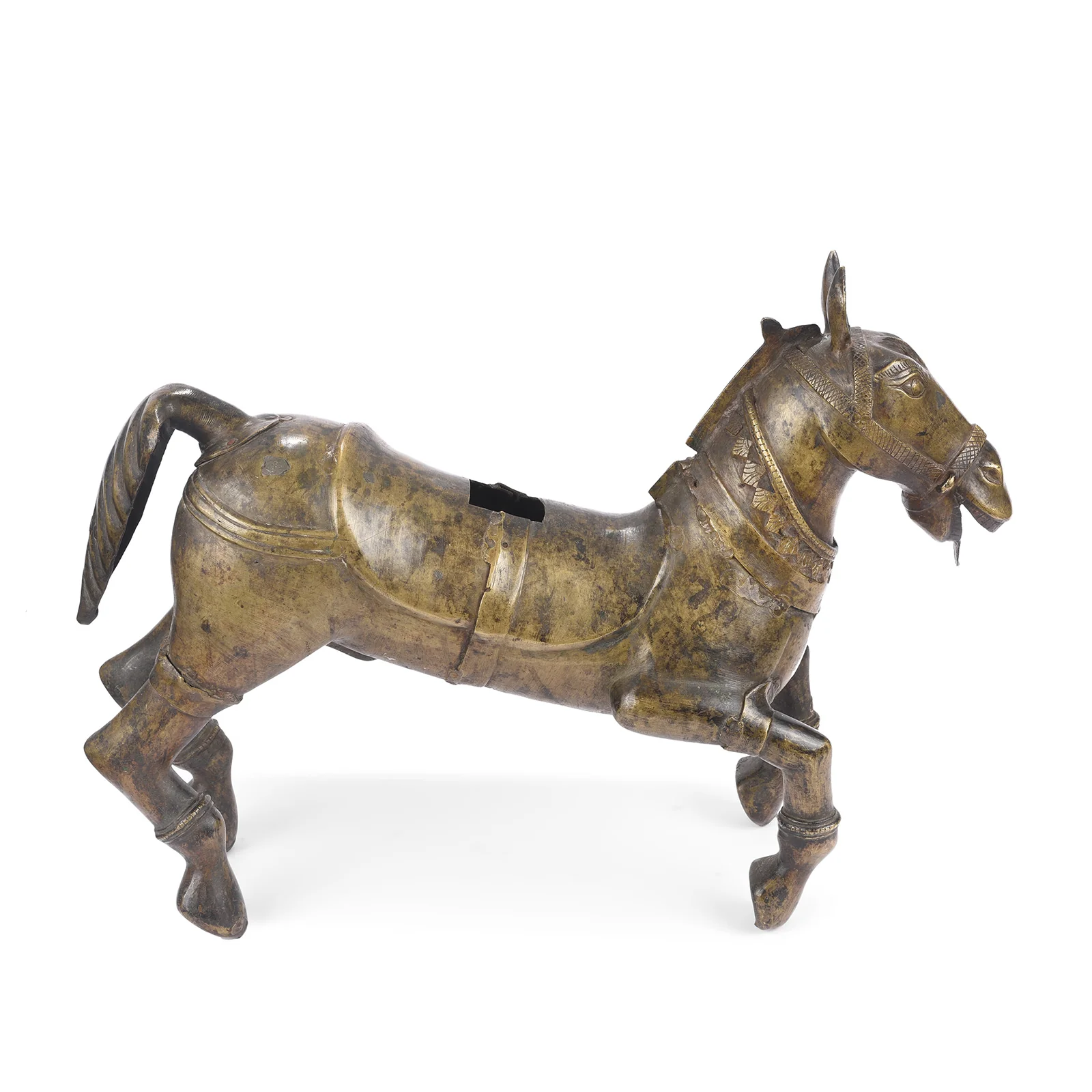 Bronze Utsava Murti Horse From Karnataka - 19th Century - Image 11