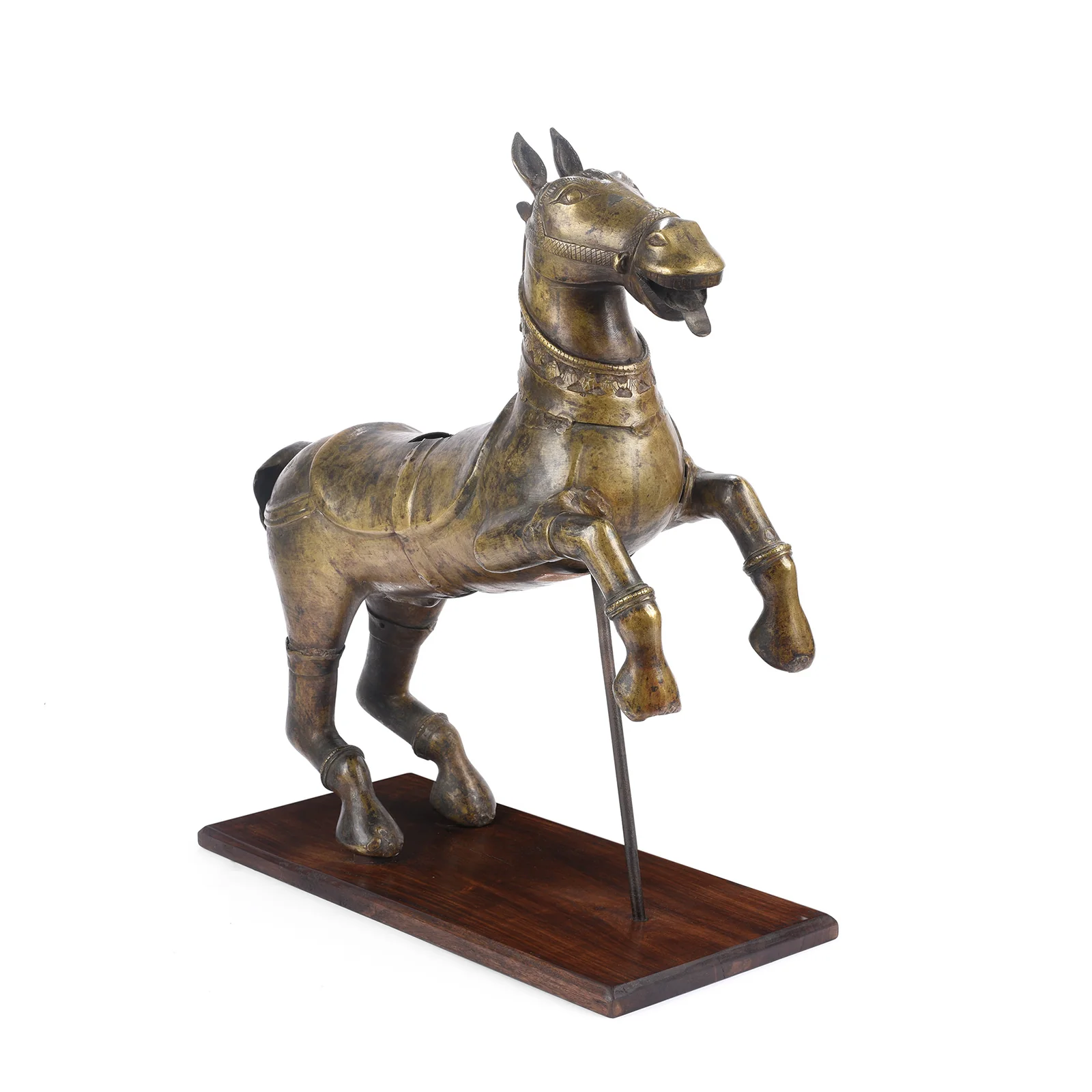 Bronze Utsava Murti Horse From Karnataka - 19th Century - Image 2