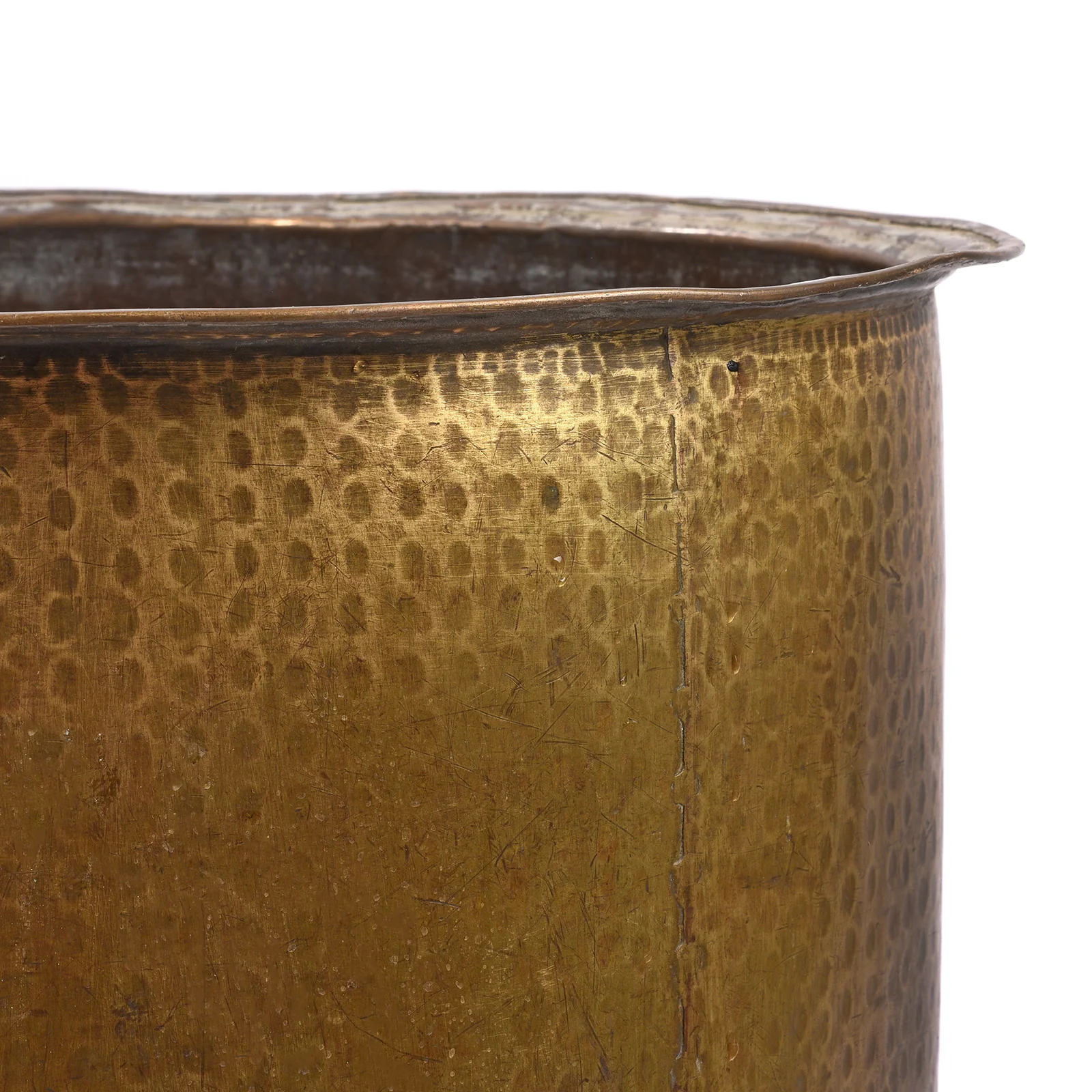 Brass Water Pot From Rajasthan For Planter - Mid 19th Century - Image 2