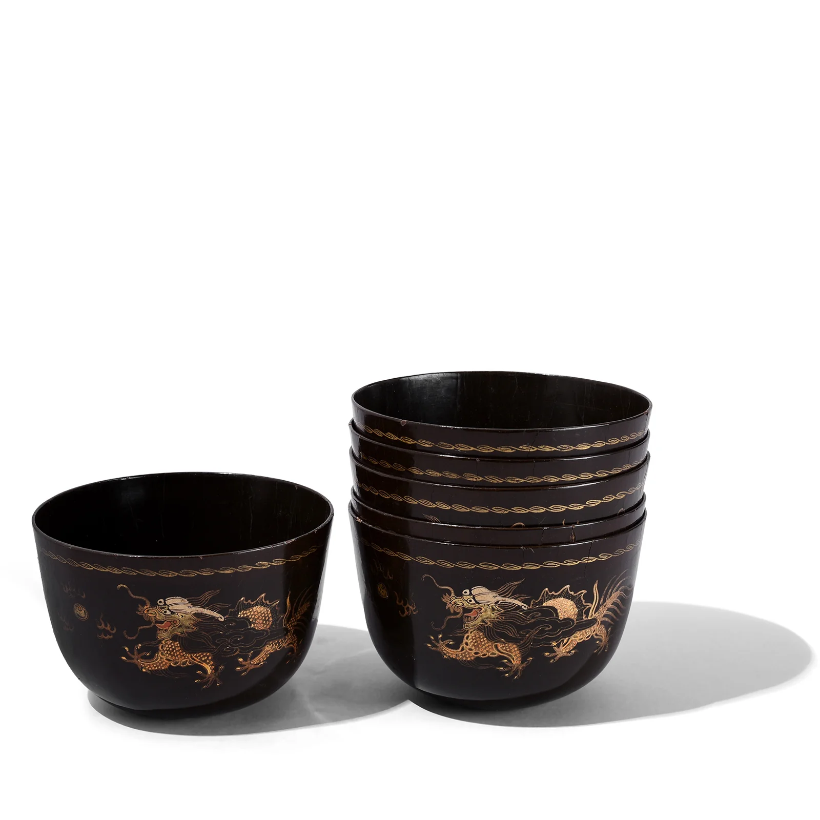 Burmese Lacquer Tea cup - Circa 1920 - Image 2
