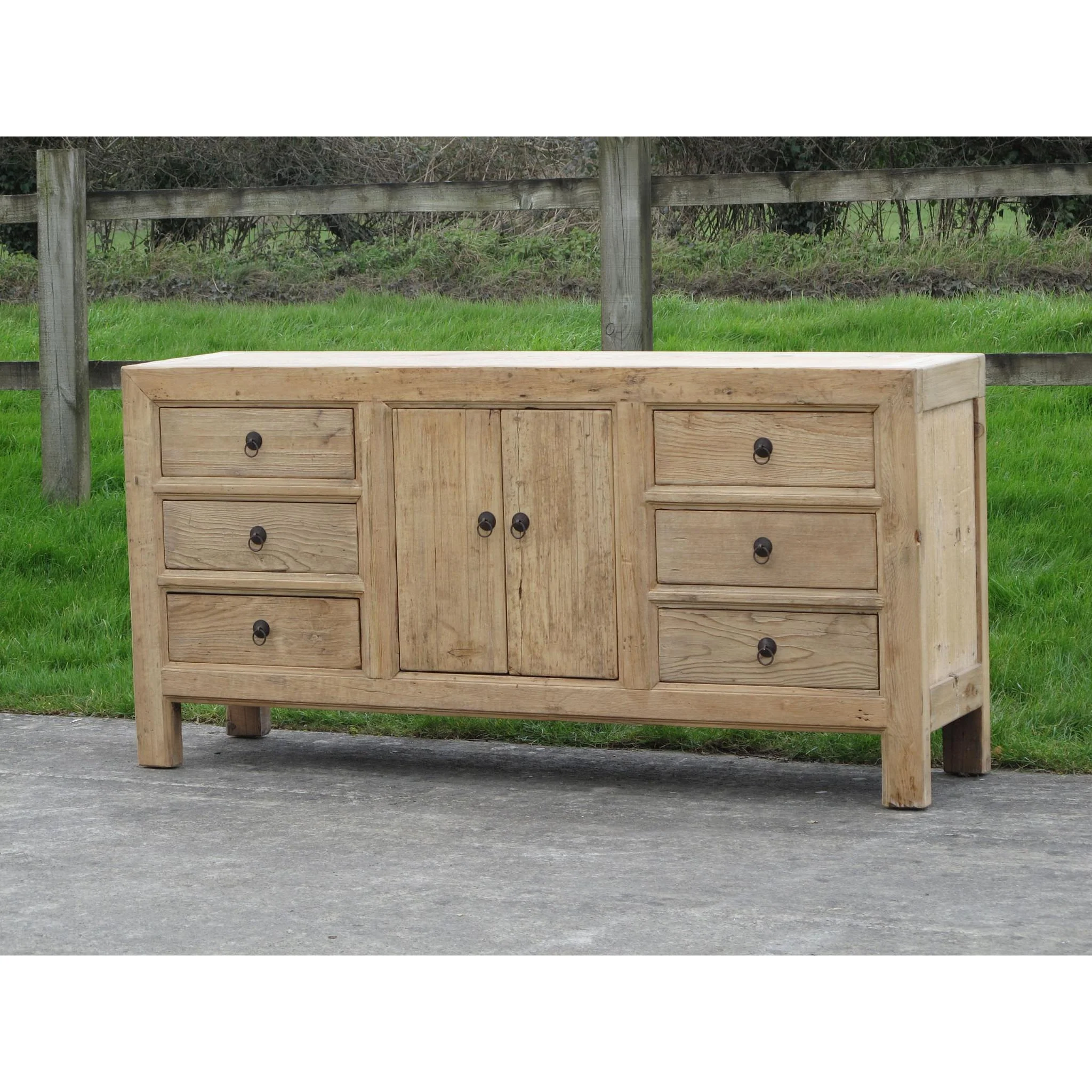 Sideboard Made From An Old Grain Store - Gansu Province
