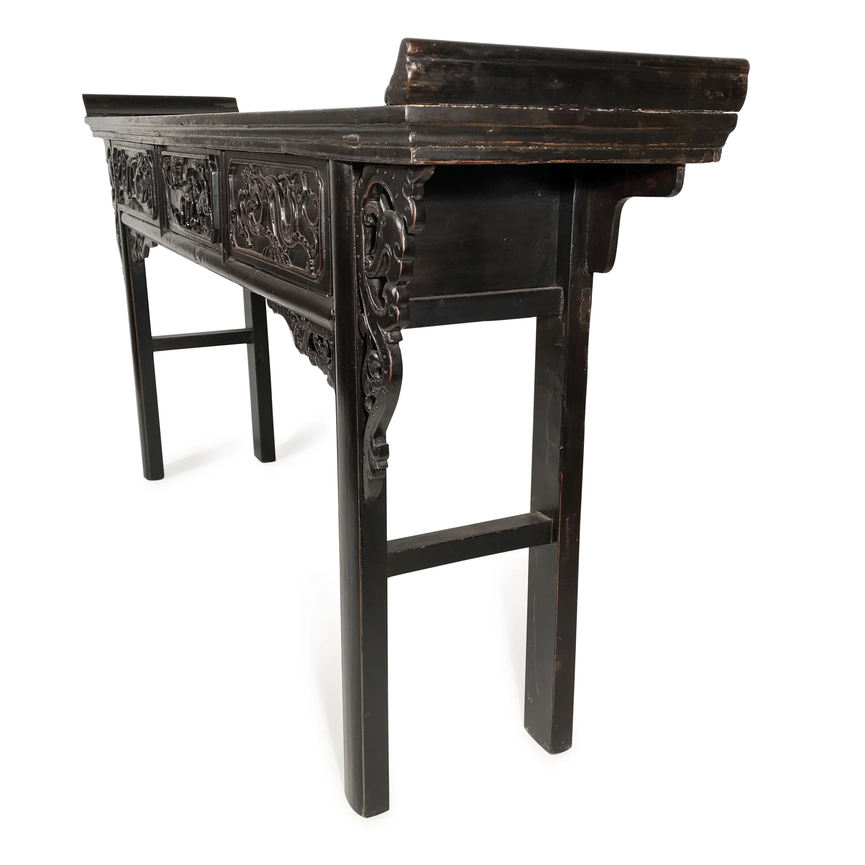 Black Lacquer Altar Table from Shandong - 19thC - Image 7