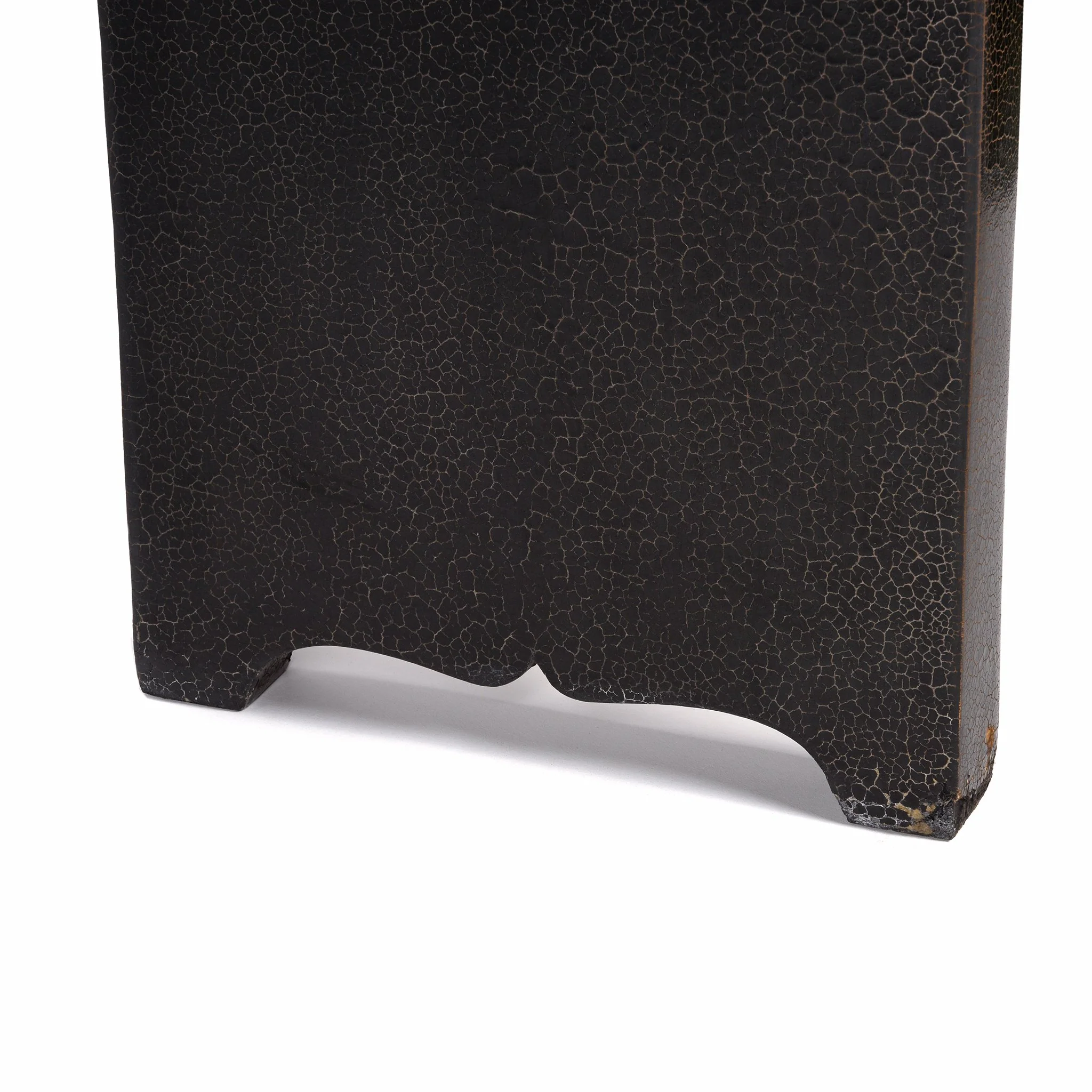 Black Lacquer Ribbon Altar Table - Image 6