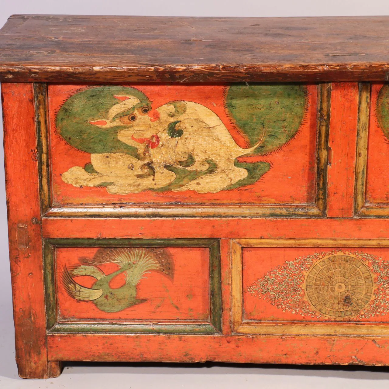 Tibetan Choksar With Snow Lion Painting - 19thC - Image 7