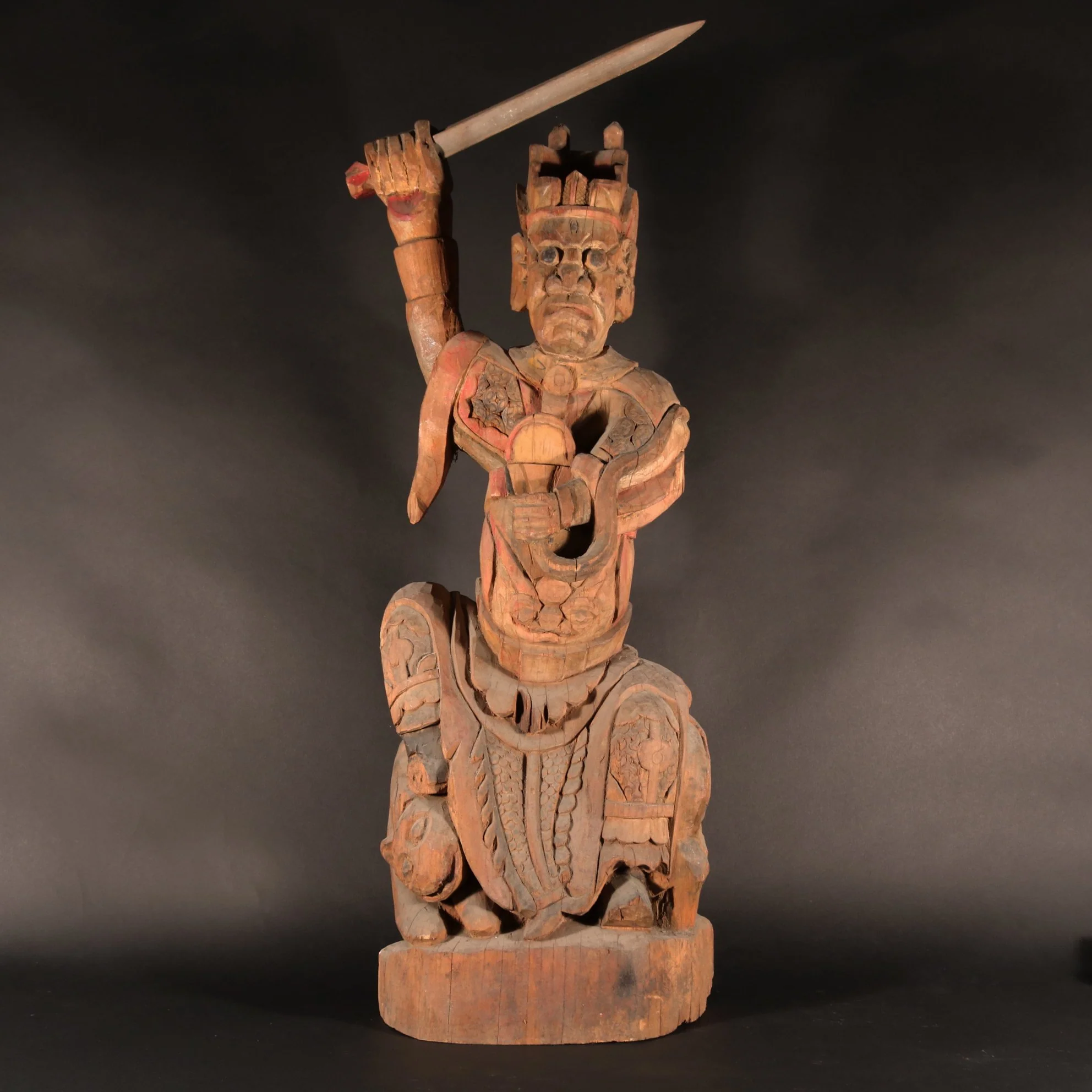 Chinese Ancestor Figure from Shanxi - 19thC - Image 2