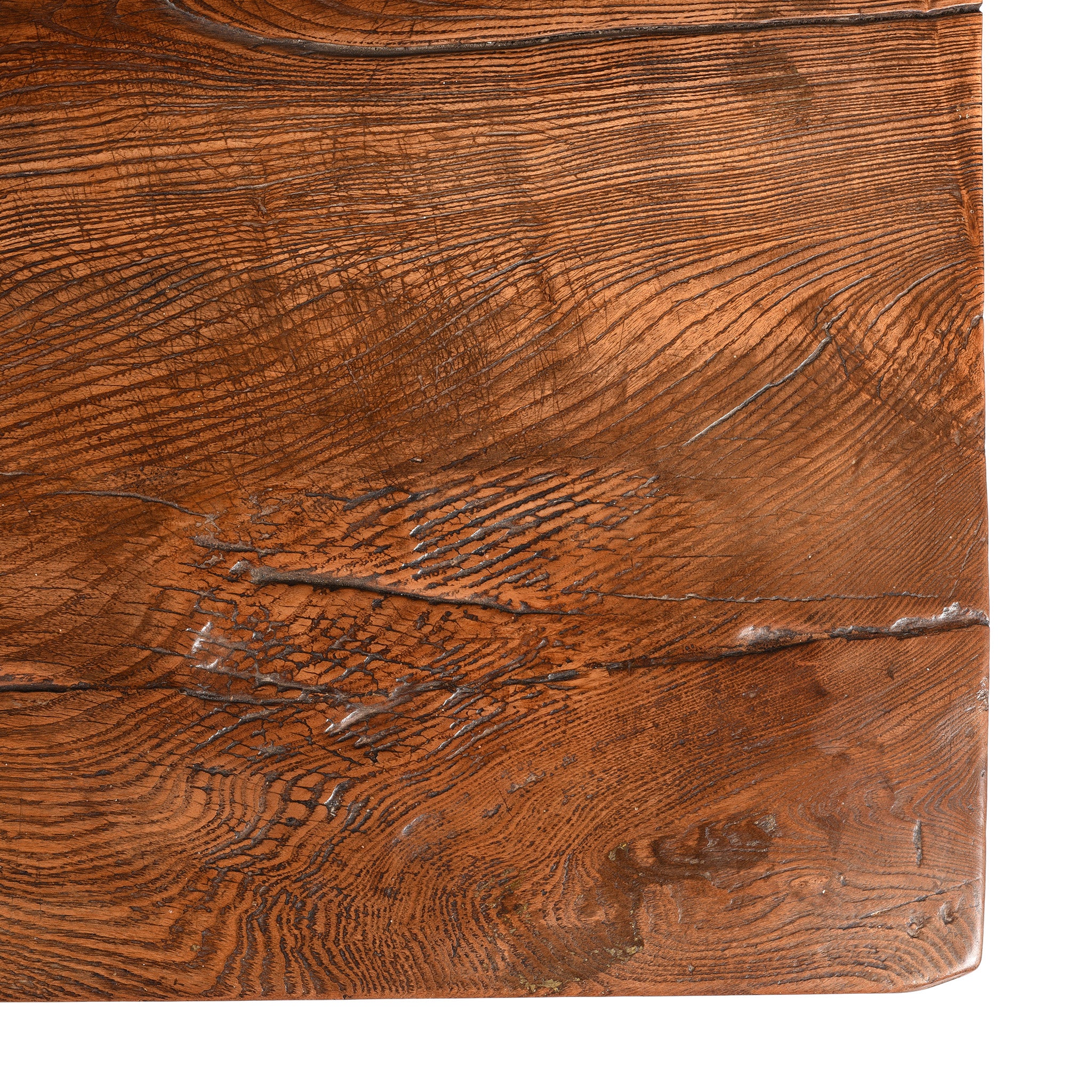 Elm Single Plank Coffee Table From Gansu - 19thC - Image 8
