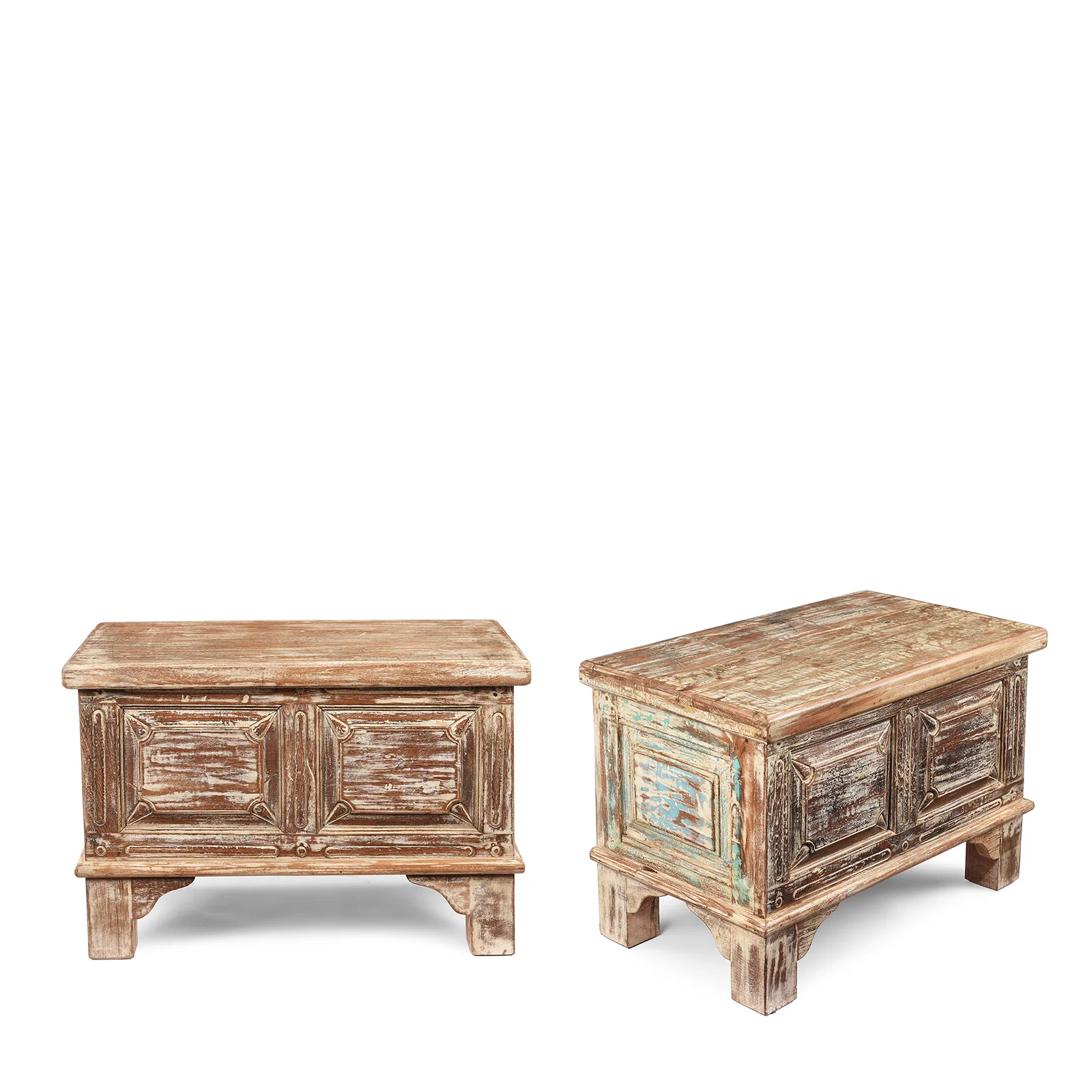 Small Blanket Chest Made From Reclaimed Teak - Image 3