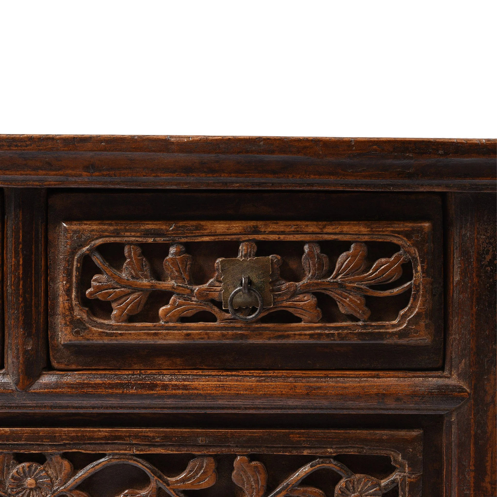 Elm and Poplar Kang Table From Shanxi - 19thC - Image 7