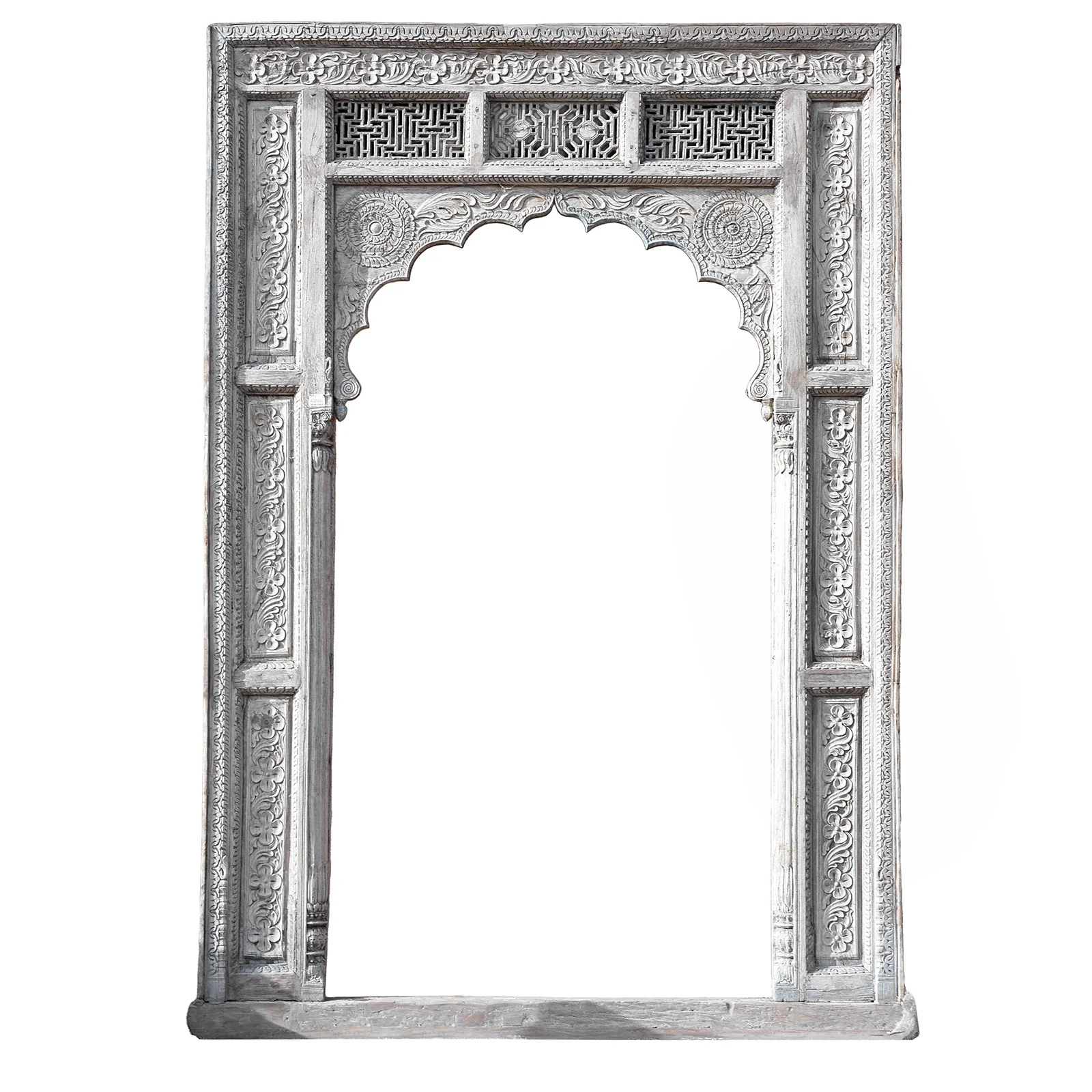 Rosewood Archway From Haryana - 19th Century