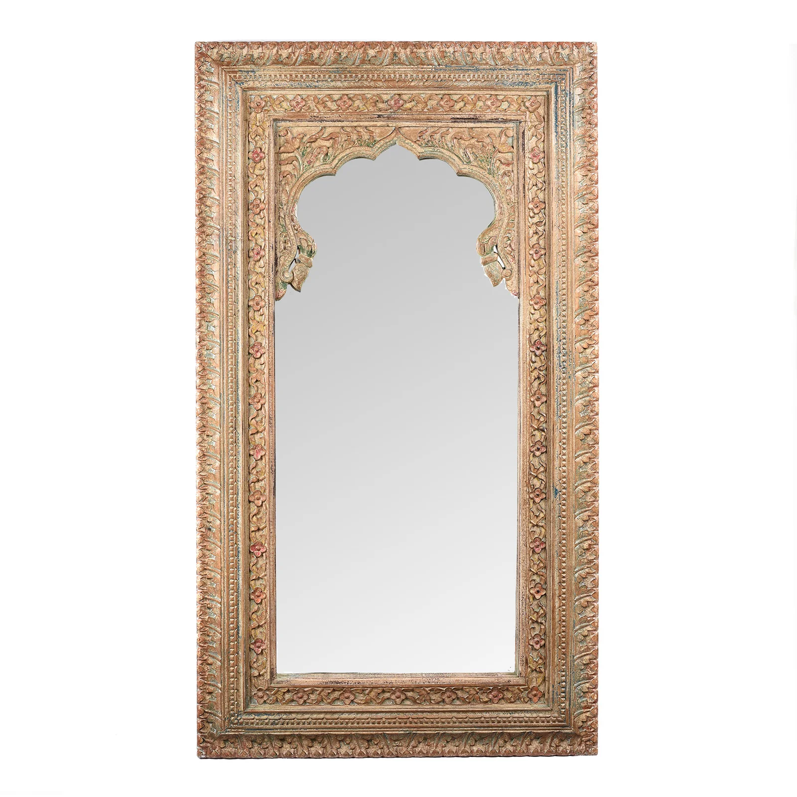 Painted Decorative Mihrab Mirror - Image 2
