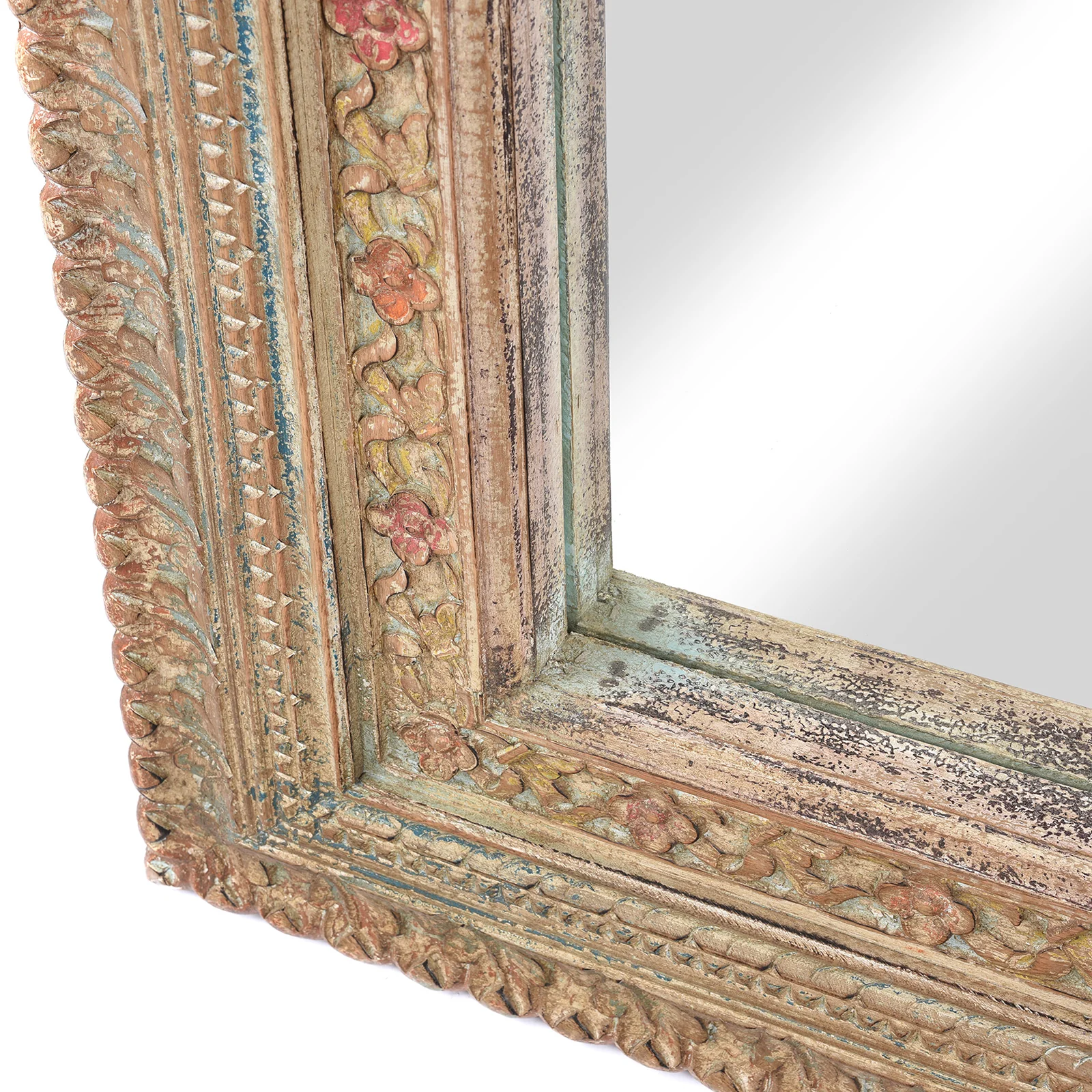 Painted Decorative Mihrab Mirror - Image 7
