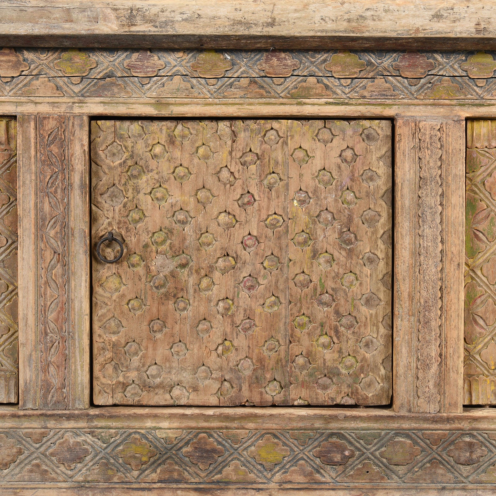 Carved Low Sideboard From Xinjiang - 19thC - Image 5