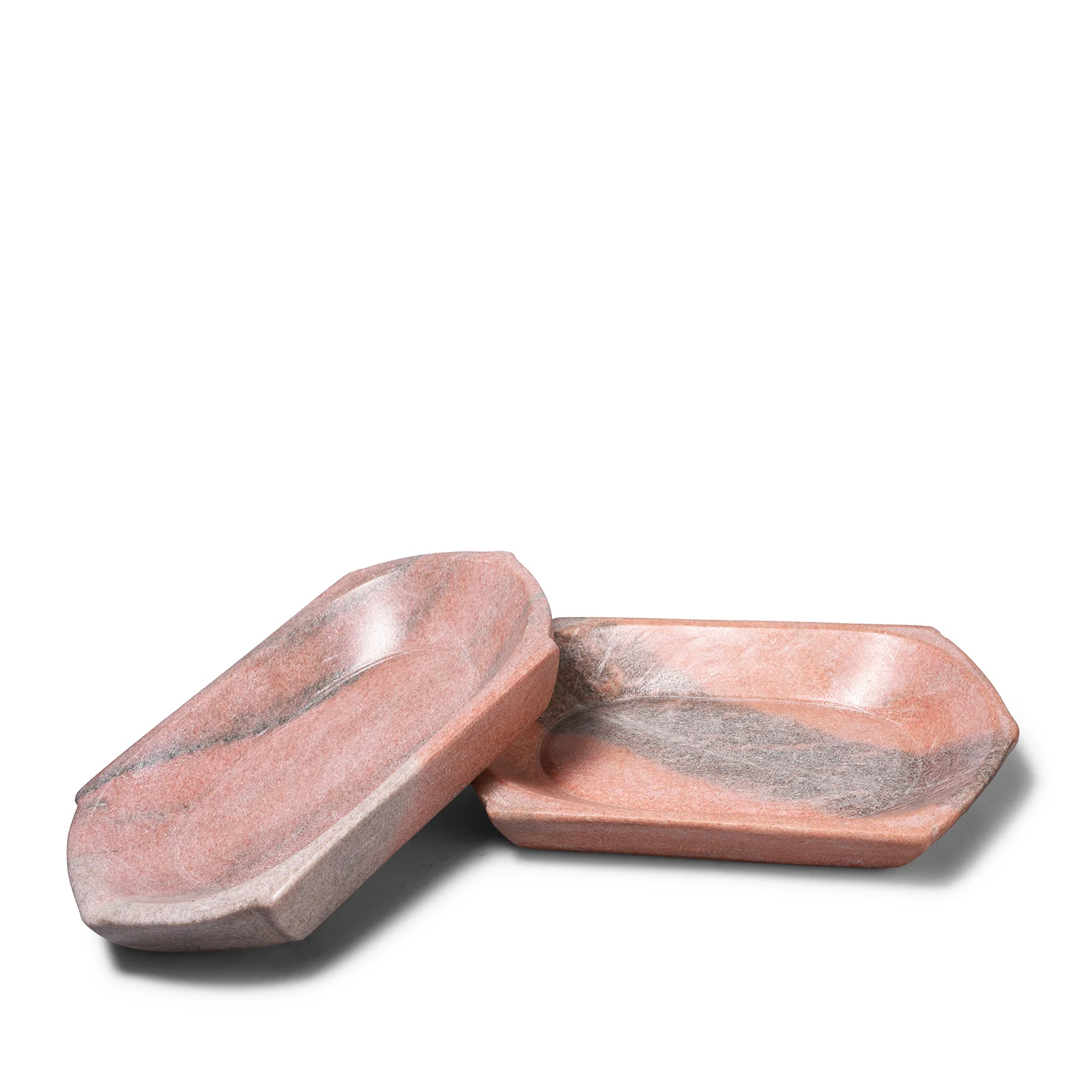 Pink Stone Parath Bowl From Rajasthan