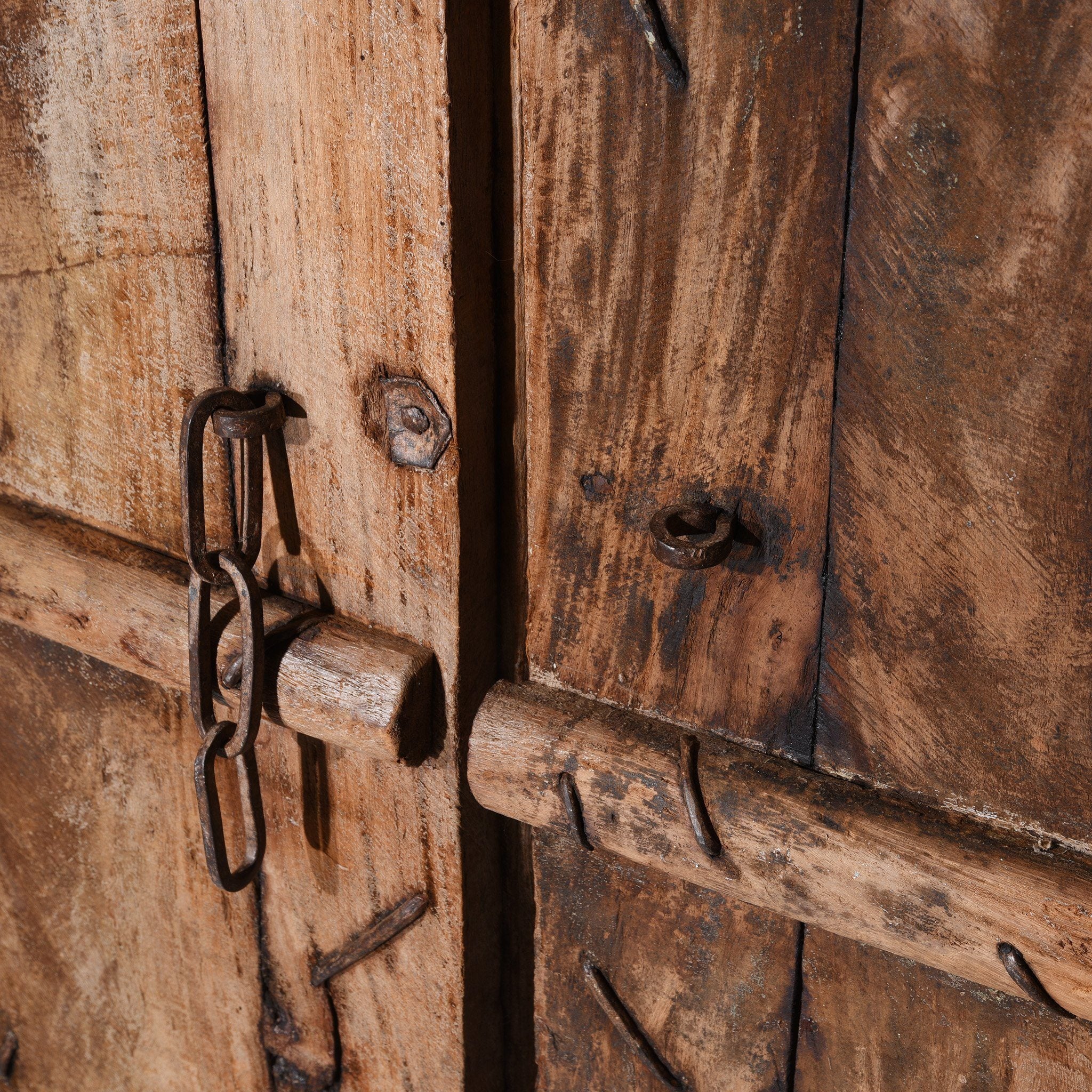 Carved Rosewood Window Shutters From Hyderabad - 18thC - Image 7