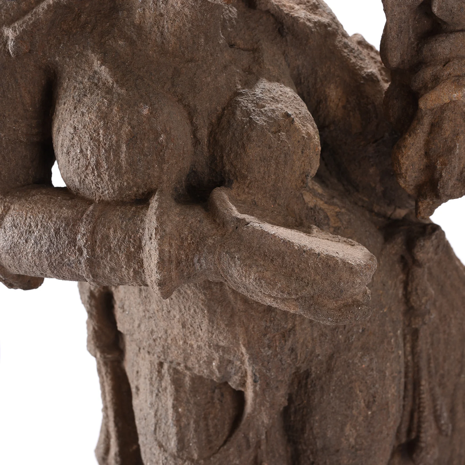 Carved Stone Apsara Statue From India - Image 5