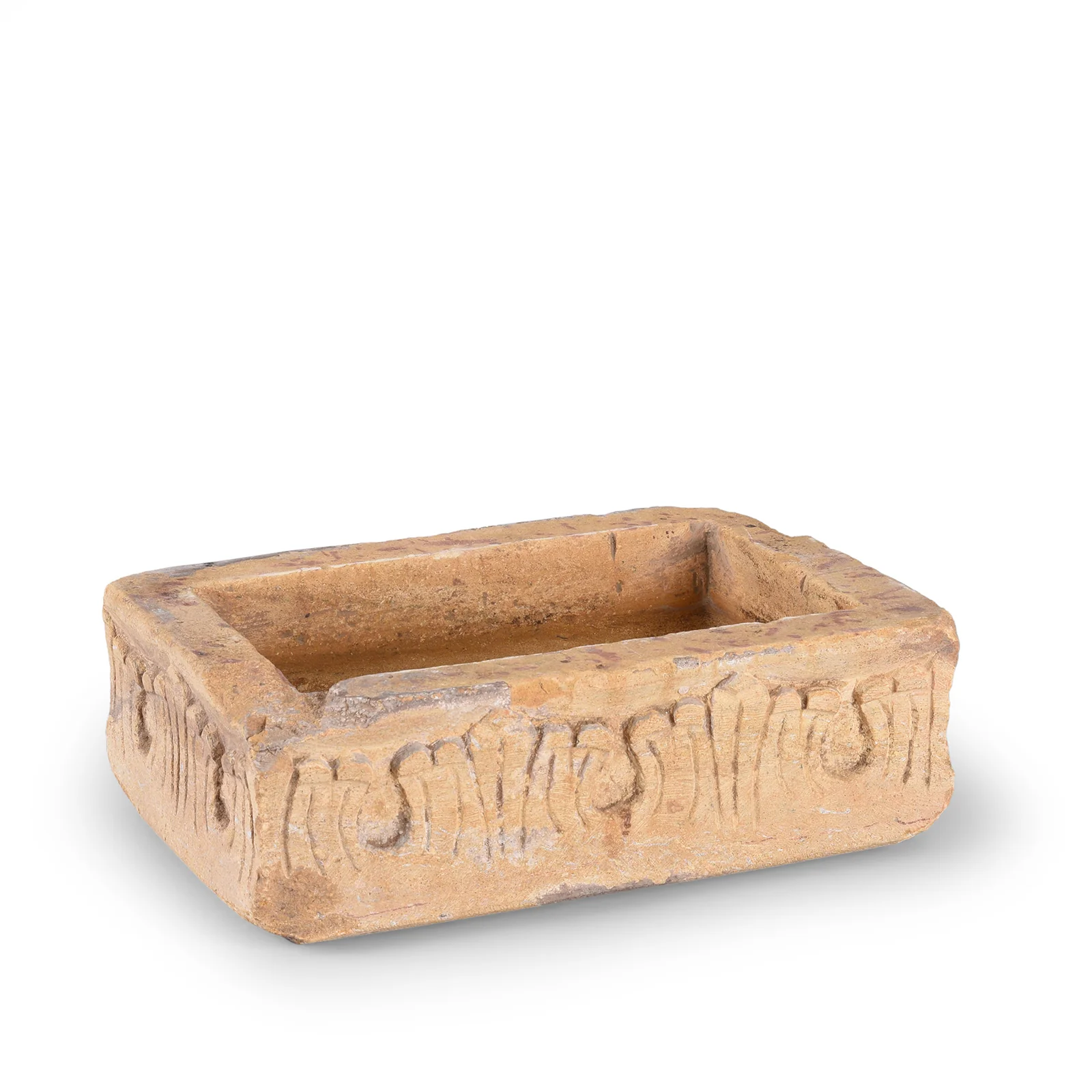 Carved Stone Bird Bath From Jaisalmer - Ca 1920's - Image 2