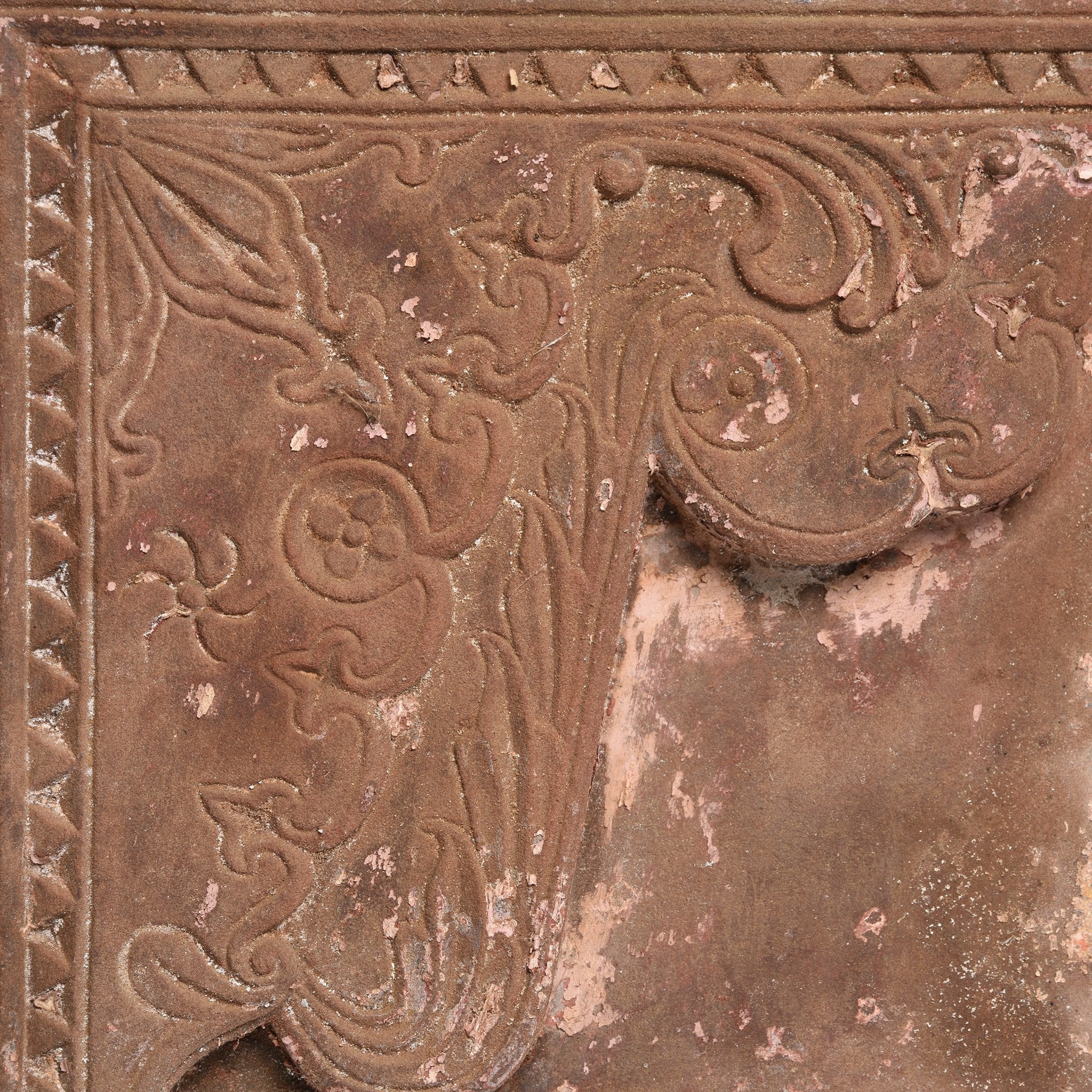 Carved Stone Doorway Lintel with Ganesh Carving - 19thC - Image 4