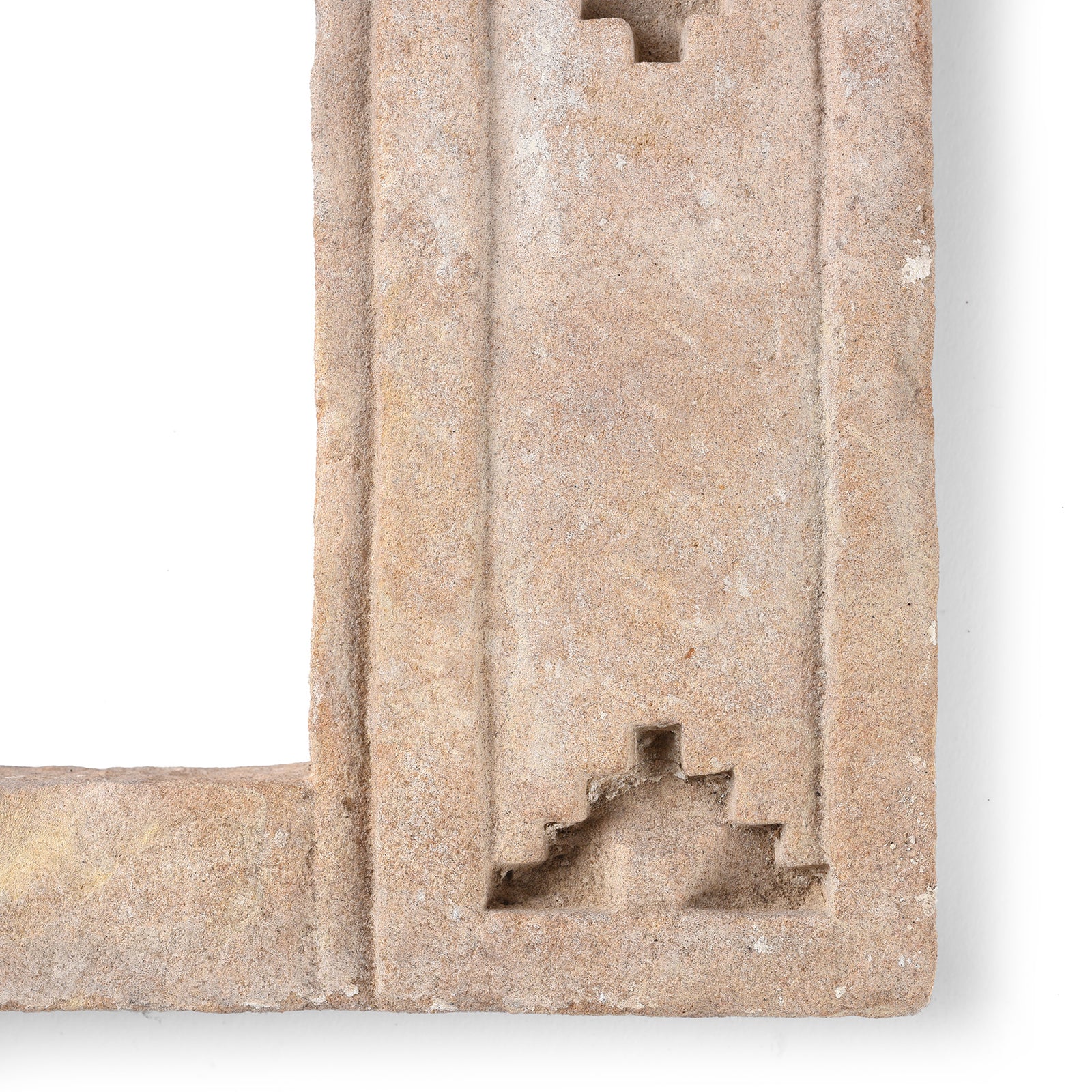 Carved Stone Lamp Niche From Rajasthan - 18thC - Image 4
